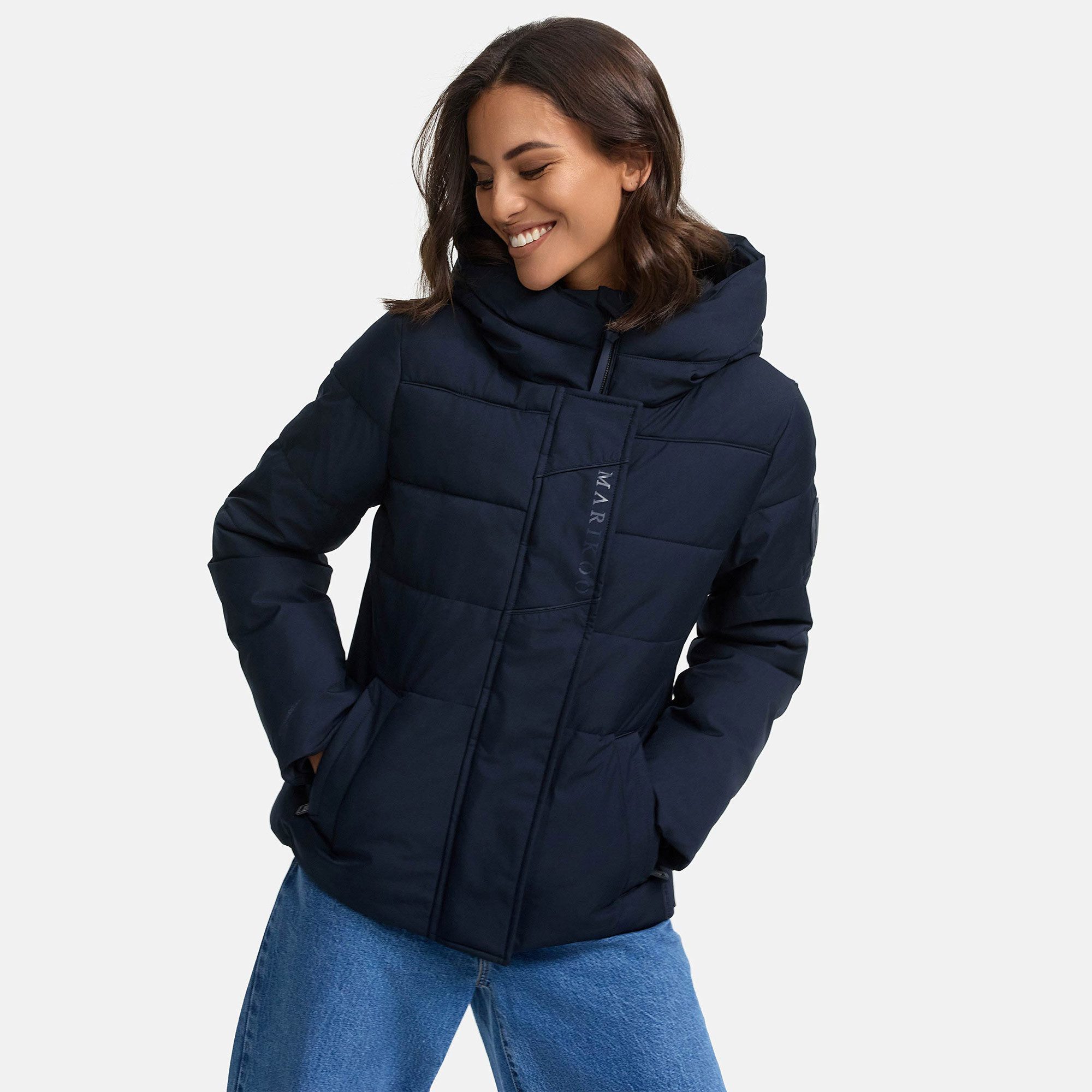 Marikoo Outdoorjacke Elira mit warmem Teddyfell