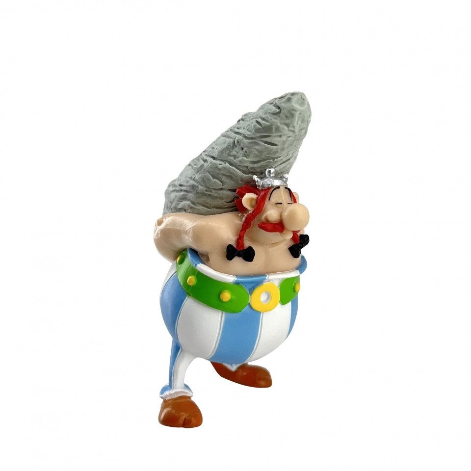 Plastoy Spiel, Obelix mit Hinkelstein