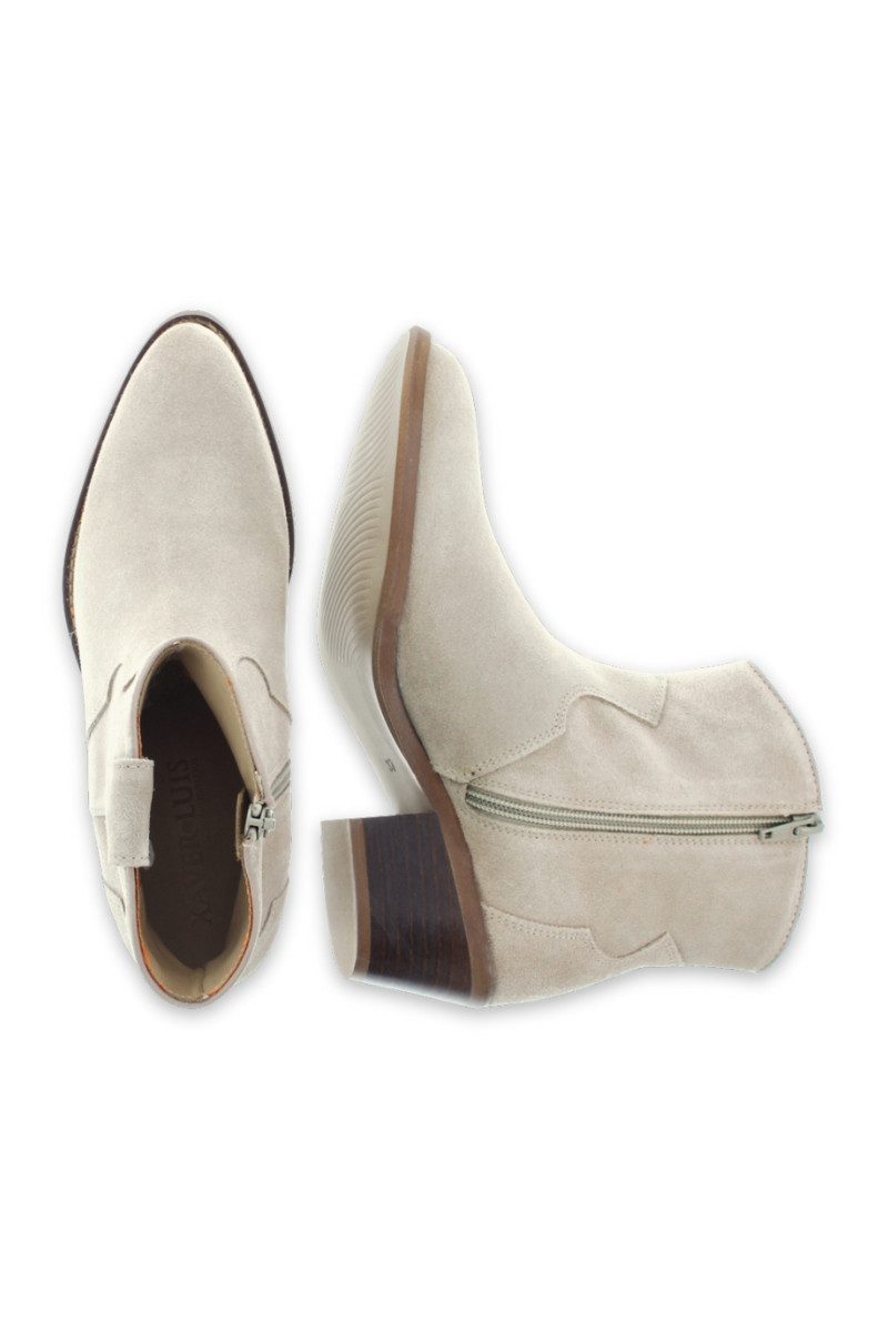 XAVER LUIS Schuhmanufaktur Western Boots - MYRA - Kalbvelour corda Stiefelette
