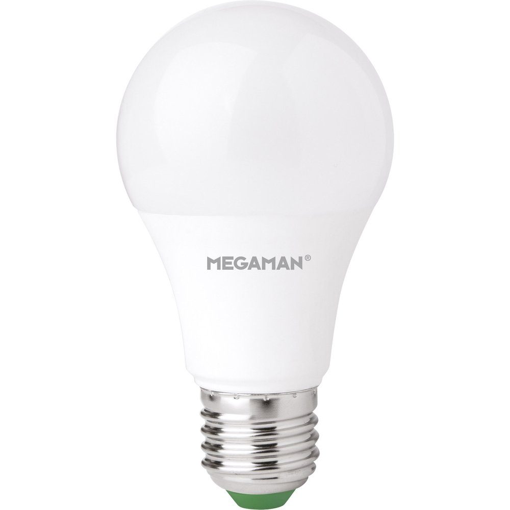 Megaman LED-Leuchtmittel Megaman MM21126 LED EEK G (A - G) E27 Glühlampenform 6 W = 40 W Warmwe