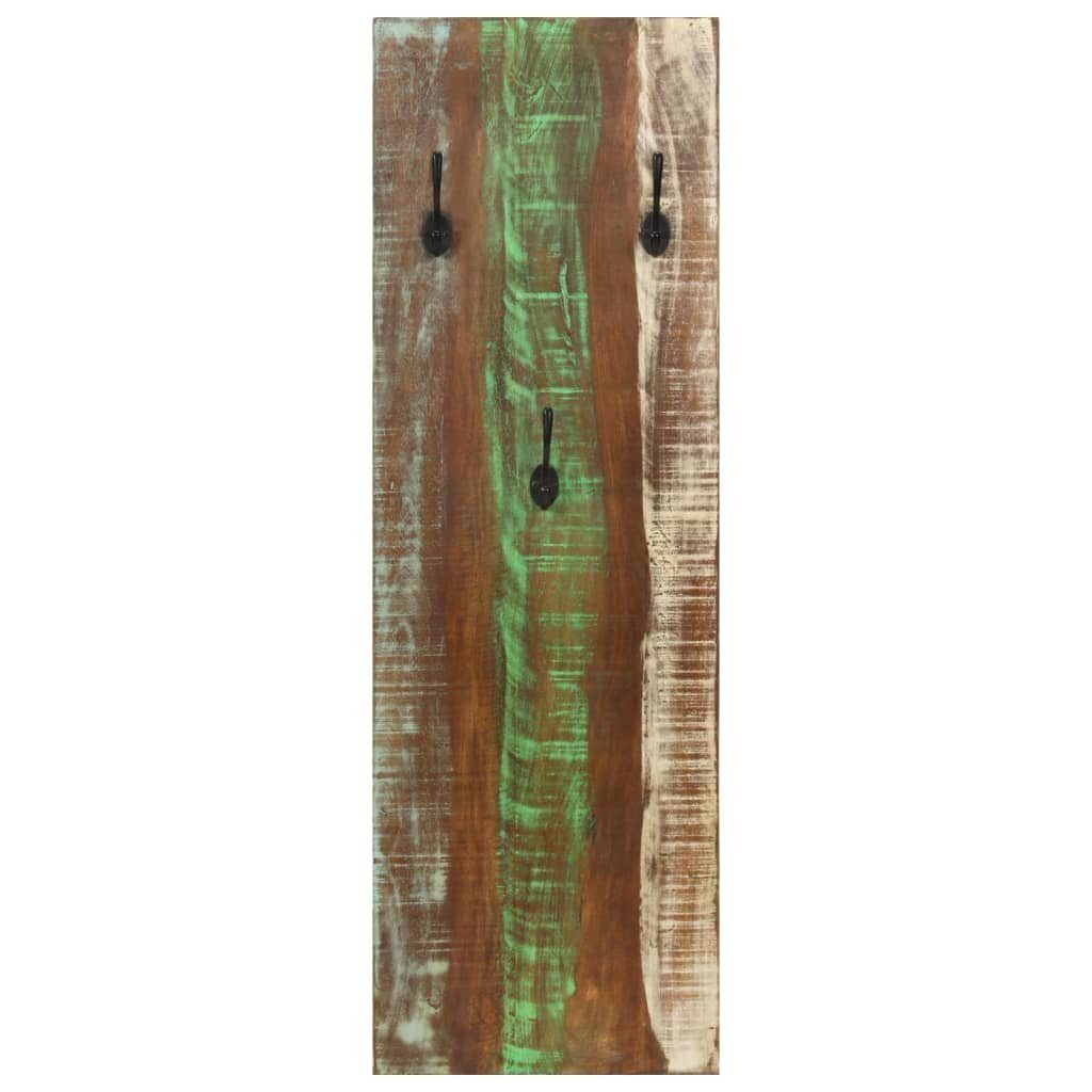 vidaXL Garderobe NA Wandgarderoben 2 Stk 36x3x110 cm Altholz Massiv