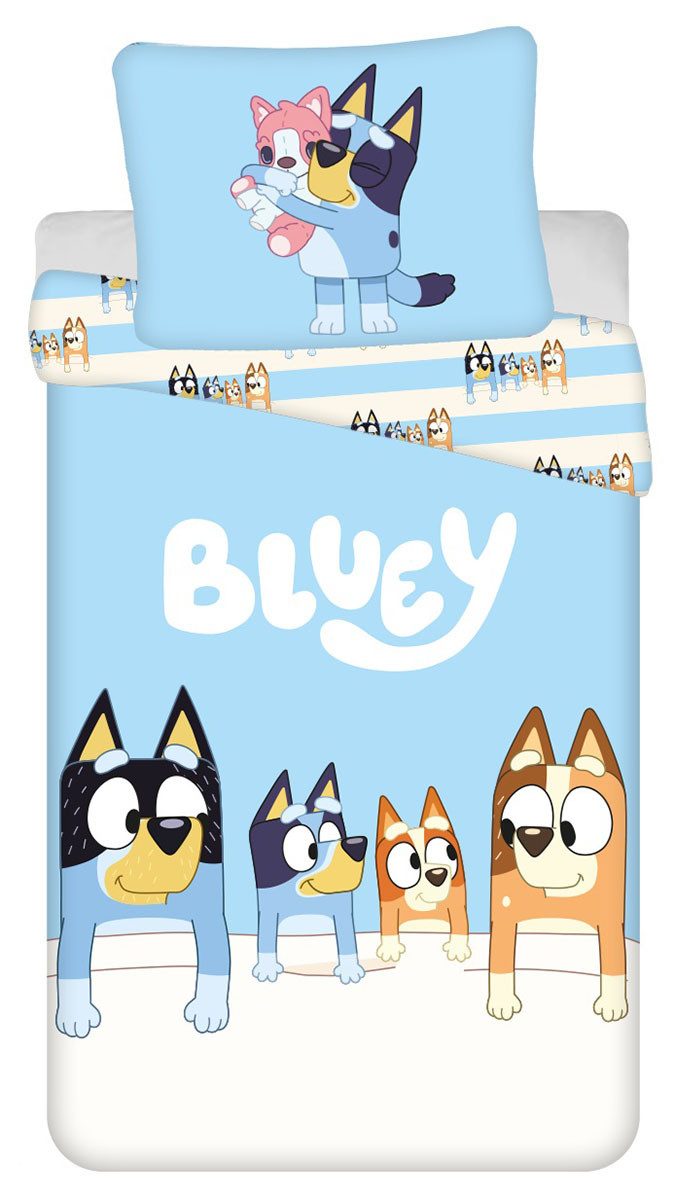 Kinderbettwäsche Bluey