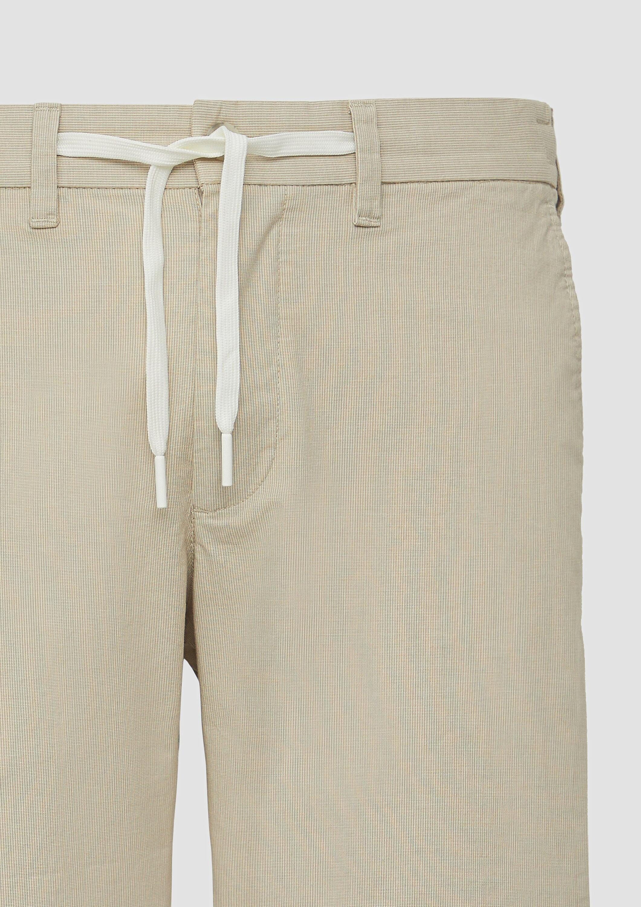 s.Oliver Shorts Bermuda PHOENIX Chino-Shorts aus Baumwollstretch in melierter Optik