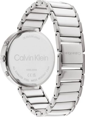 Calvin Klein Multifunktionsuhr TIMELESS, 25200282, Quarzuhr, Armbanduhr, Damenuhr, Datum, 12/24-Stunden-Anzeige