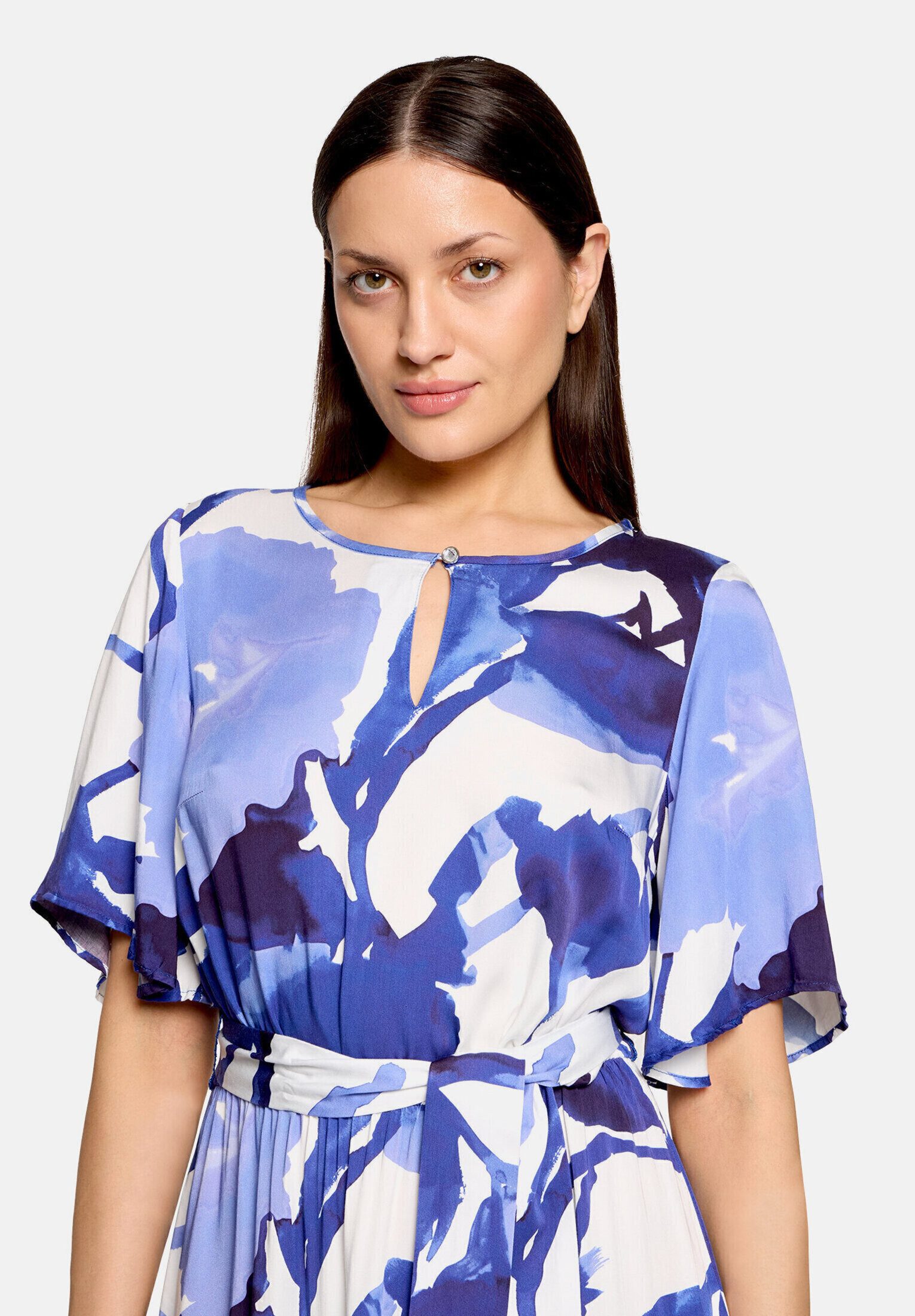 Betty Barclay Sommerkleid Damen mit Rundhalsausschnitt