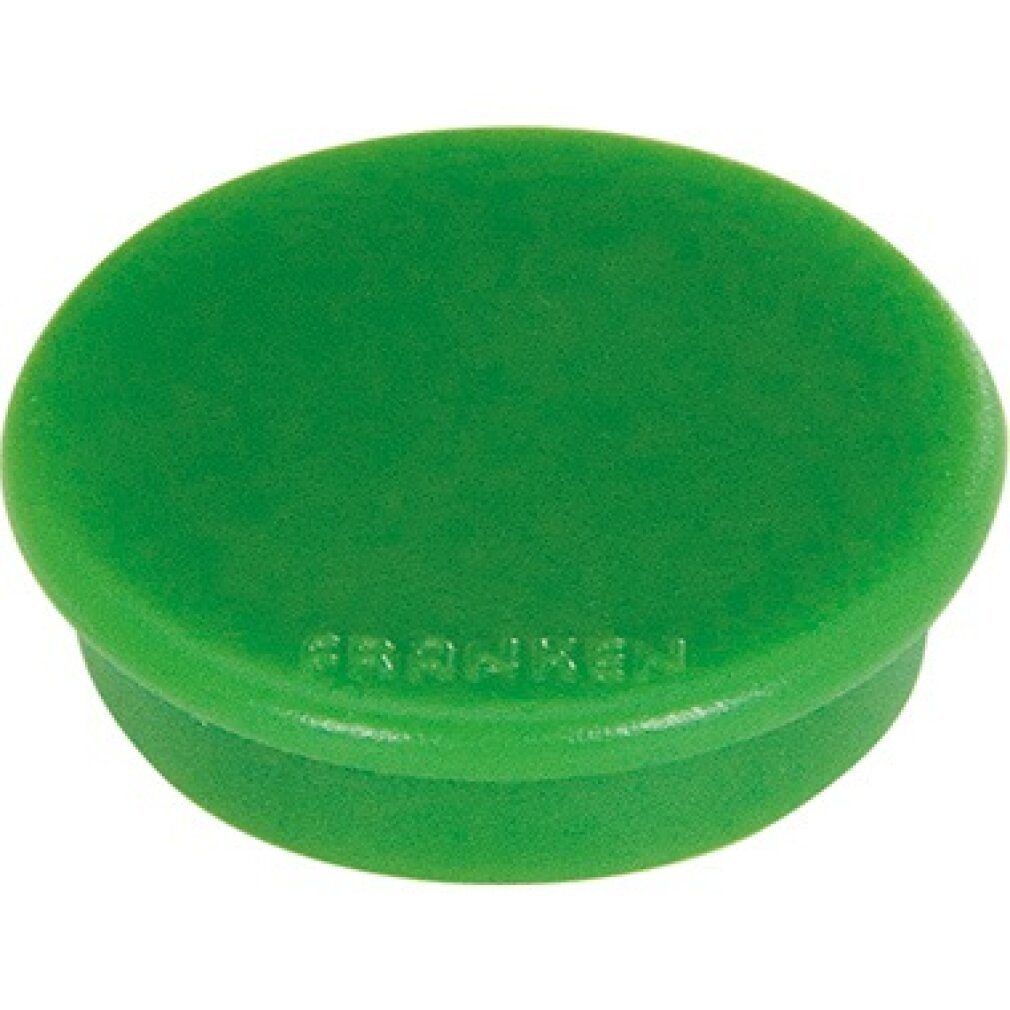 FRANKEN Druckerband Magnet HM30 02 rund 32mm grün 10 grün 10 St./Pack.