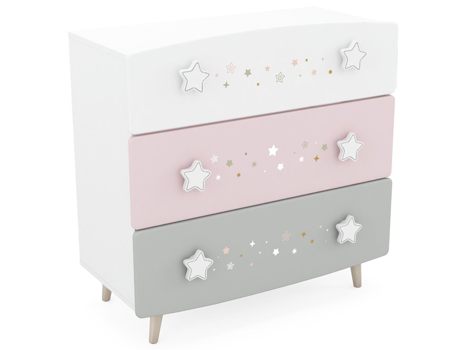 möbelando Savannah youth bedroom set (4-piece), cm