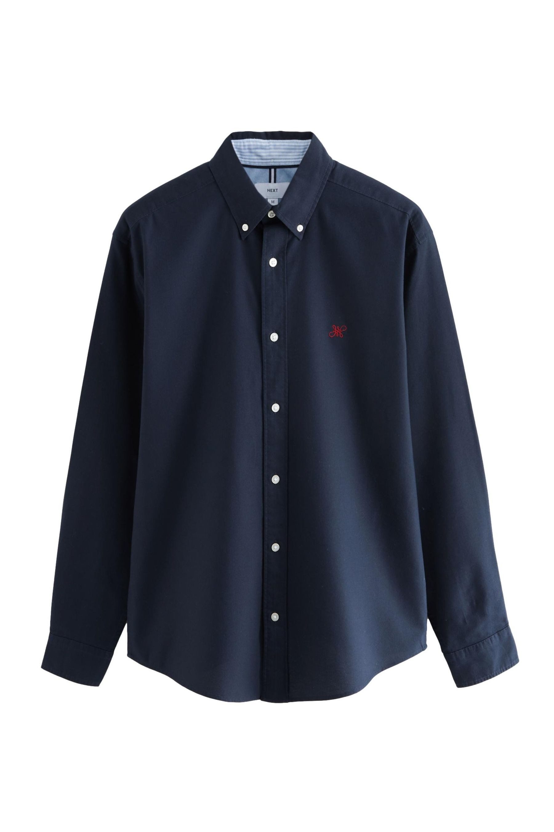 Next Langarmhemd Langärmeliges Oxfordhemd aus 100 % günstig online kaufen