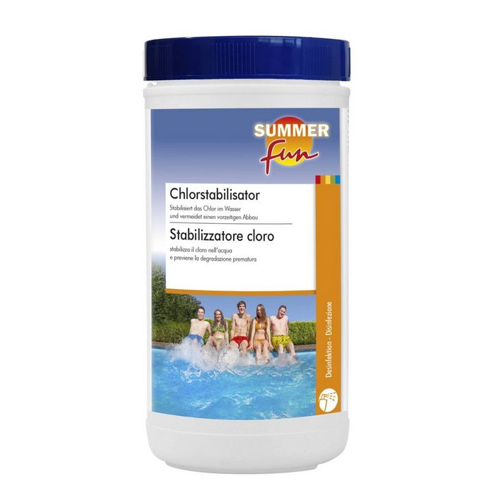 SUMMER FUN Poolpflege Chlorstabilisator 1kg