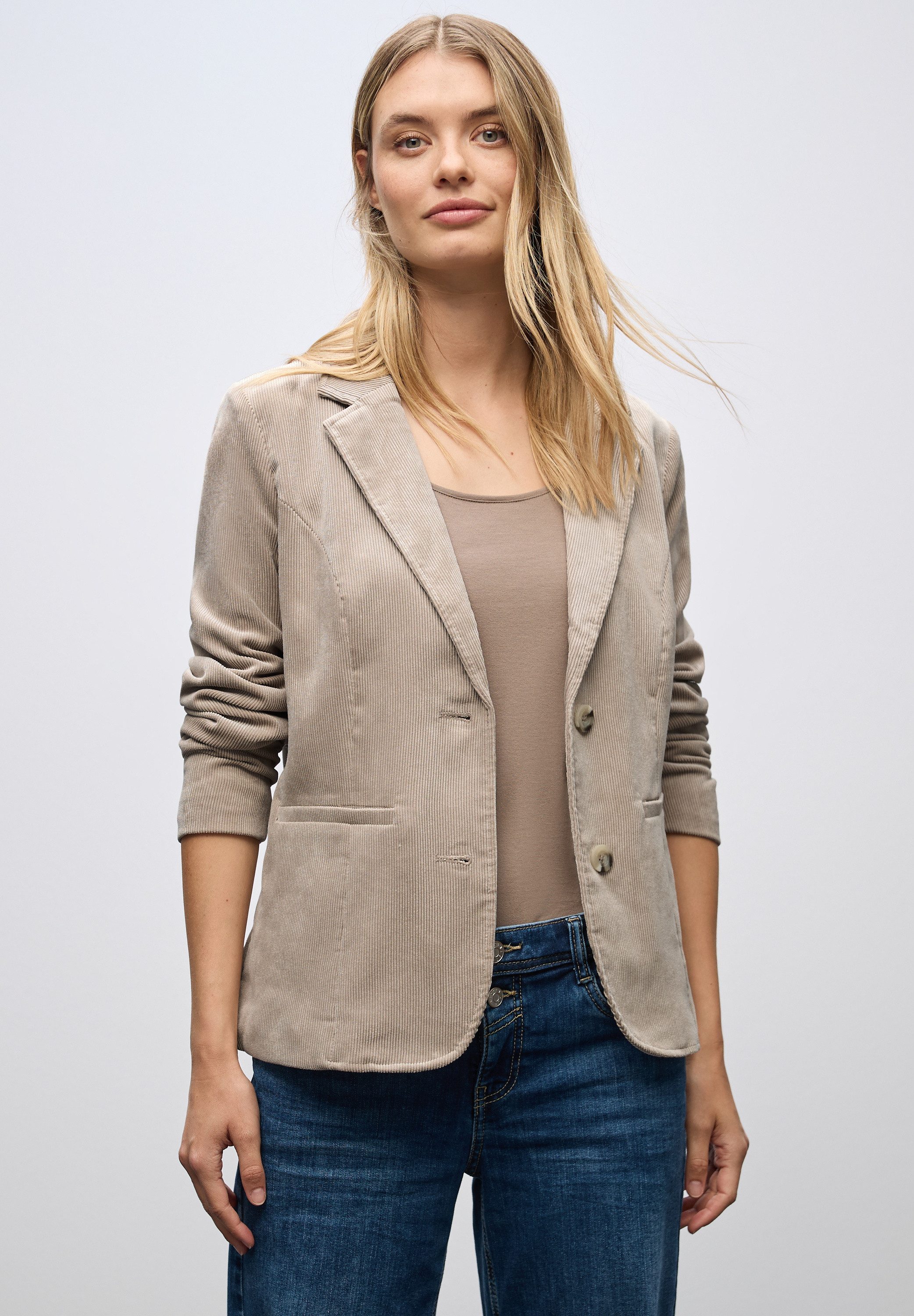 STREET ONE Kurzblazer mit Reverskragen und günstig online kaufen