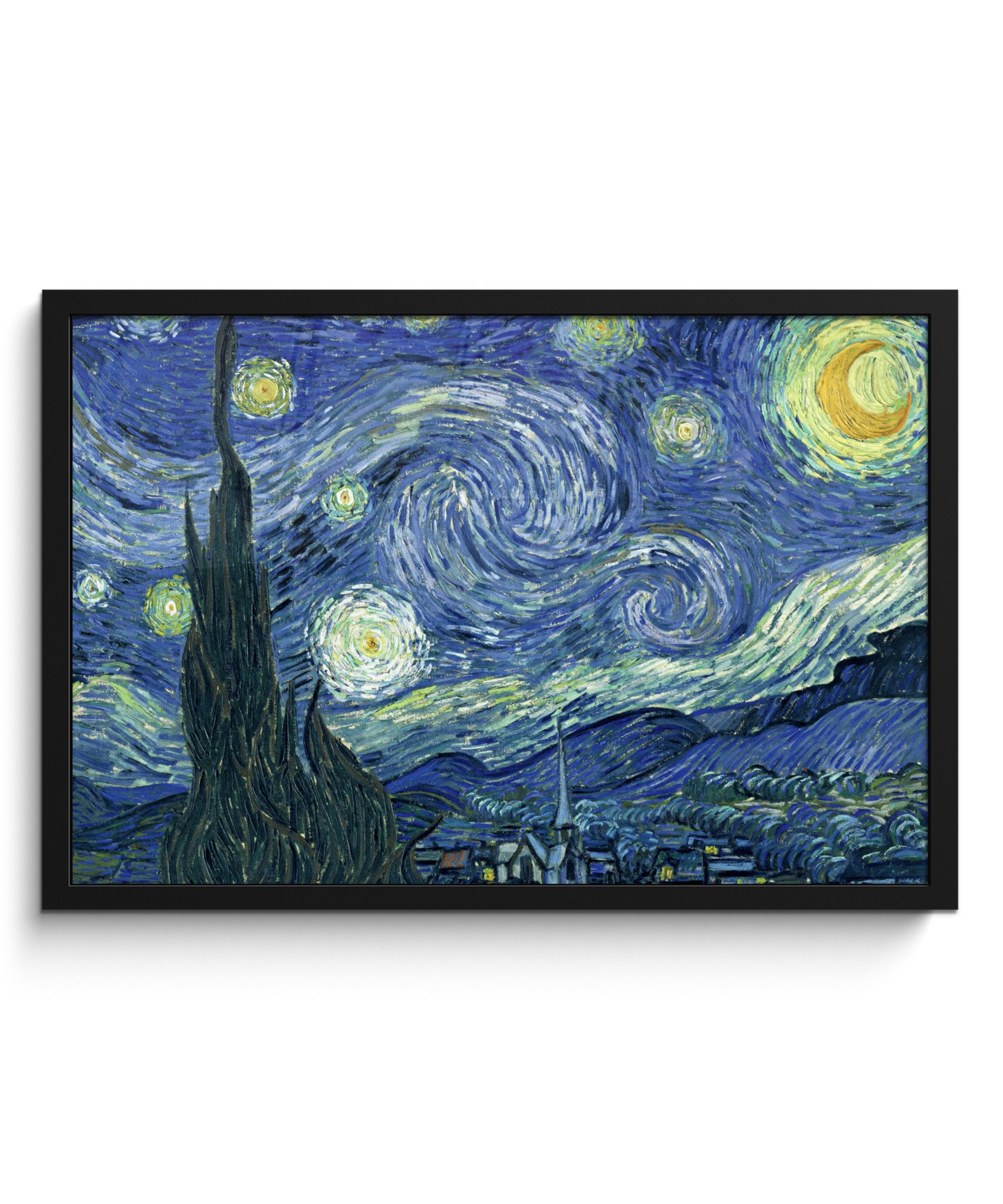 MuchoWow Poster Sternennacht - Kunstdrucke - Alte Meister - Vincent van Gog günstig online kaufen
