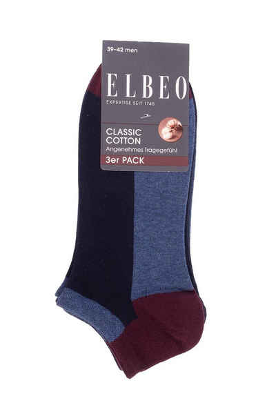 Elbeo Шкарпетки для кросівок Classic Cotton Sneakers, 3er-Pack 906608 (3er-Pack)