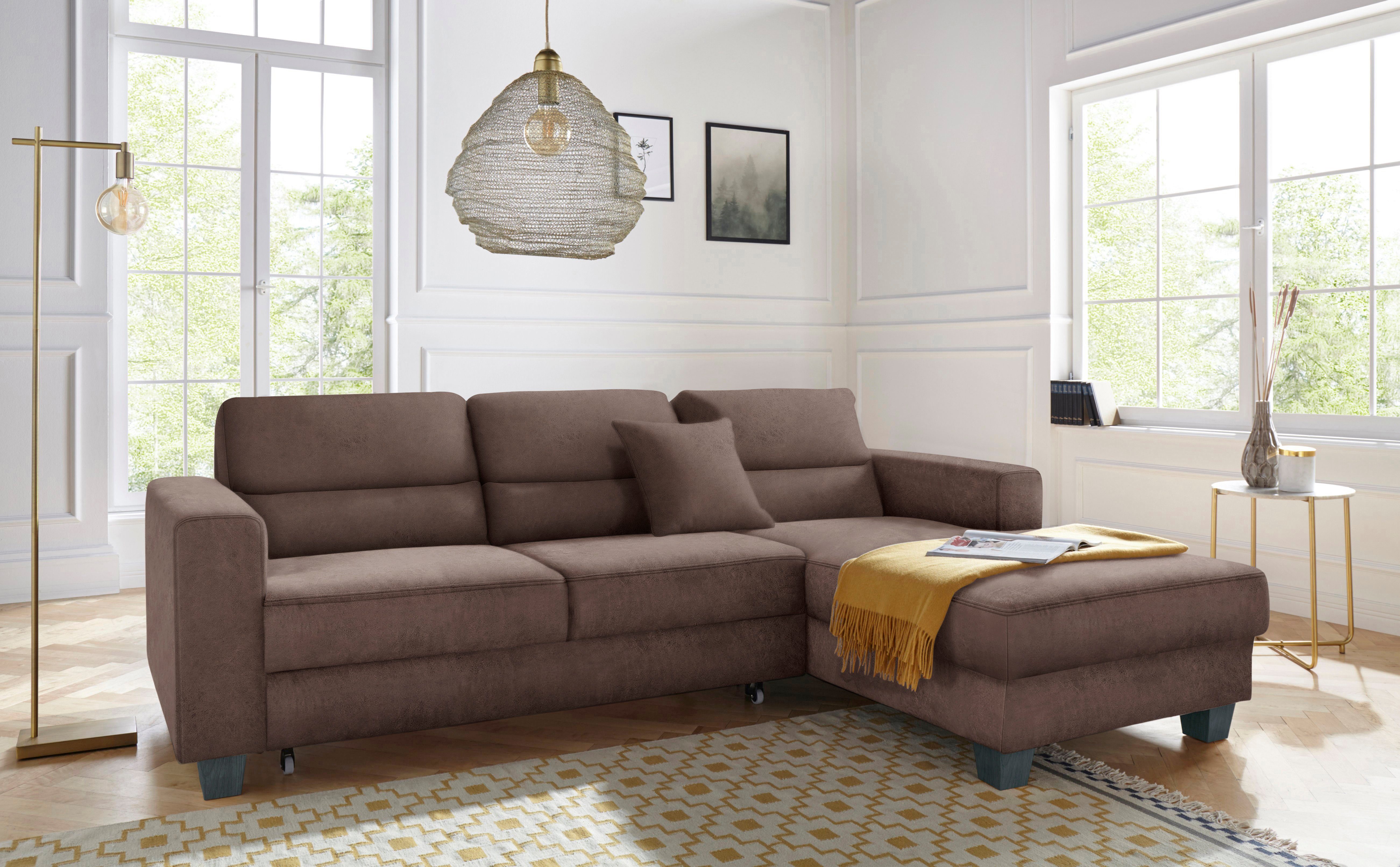 TRENDMANUFAKTUR Ecksofa Chamber, zeitlos und modern, günstig online kaufen