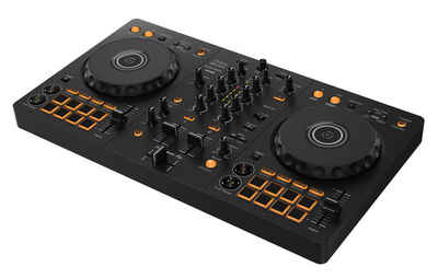 Pioneer DJ DJ Controller DDJ-FLX4 - 2-Kanal-Controller für verschiedene DJ-Apps, bereits für rekordbox DJ und Serato DJ Lite freigeschaltet