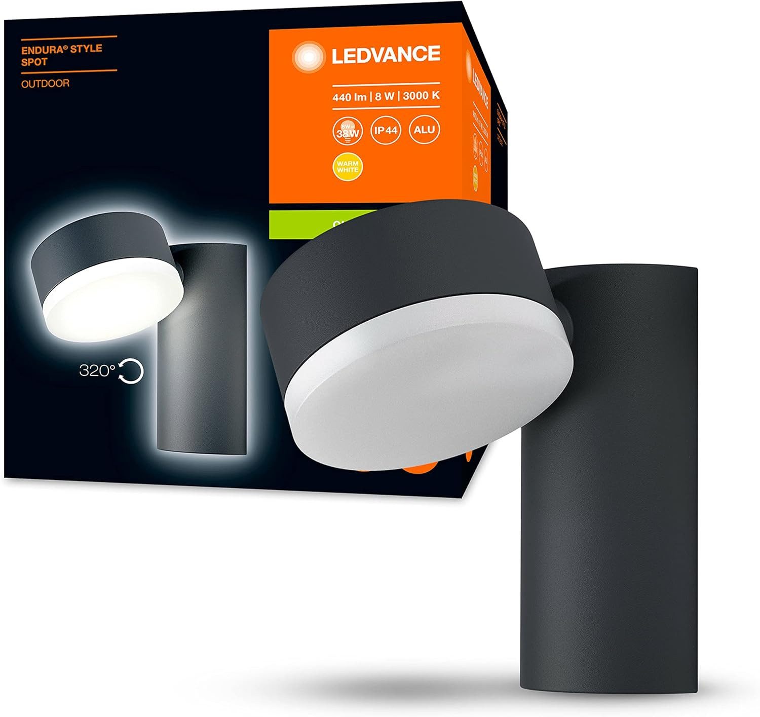 Ledvance Deckenleuchten, LEDVANCE LED Wand- und Deckenleuchte, Leuchte für Außenanwendungen, Wa