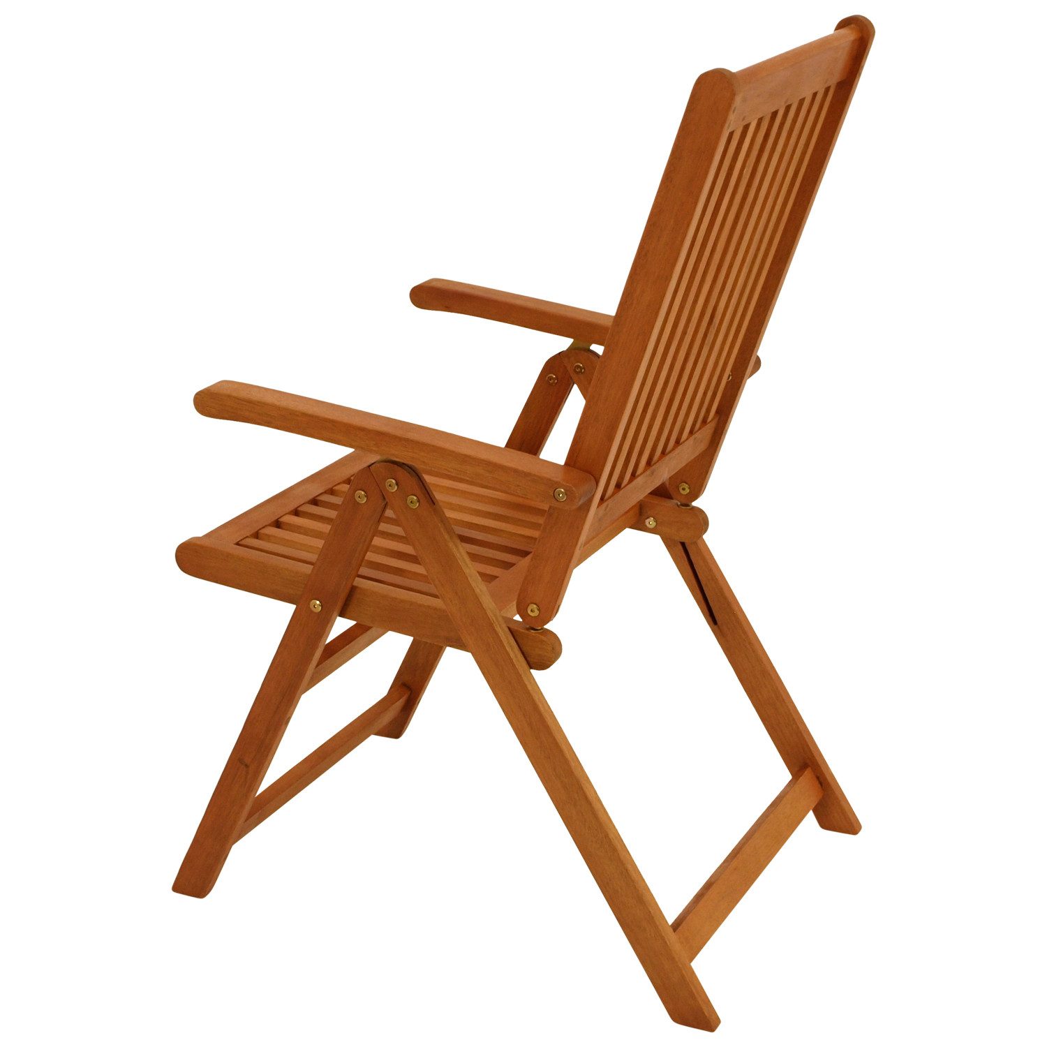 DEGAMO Gartensessel LAGO (2-St), Eukalyptusholz, klappbar, günstig online kaufen