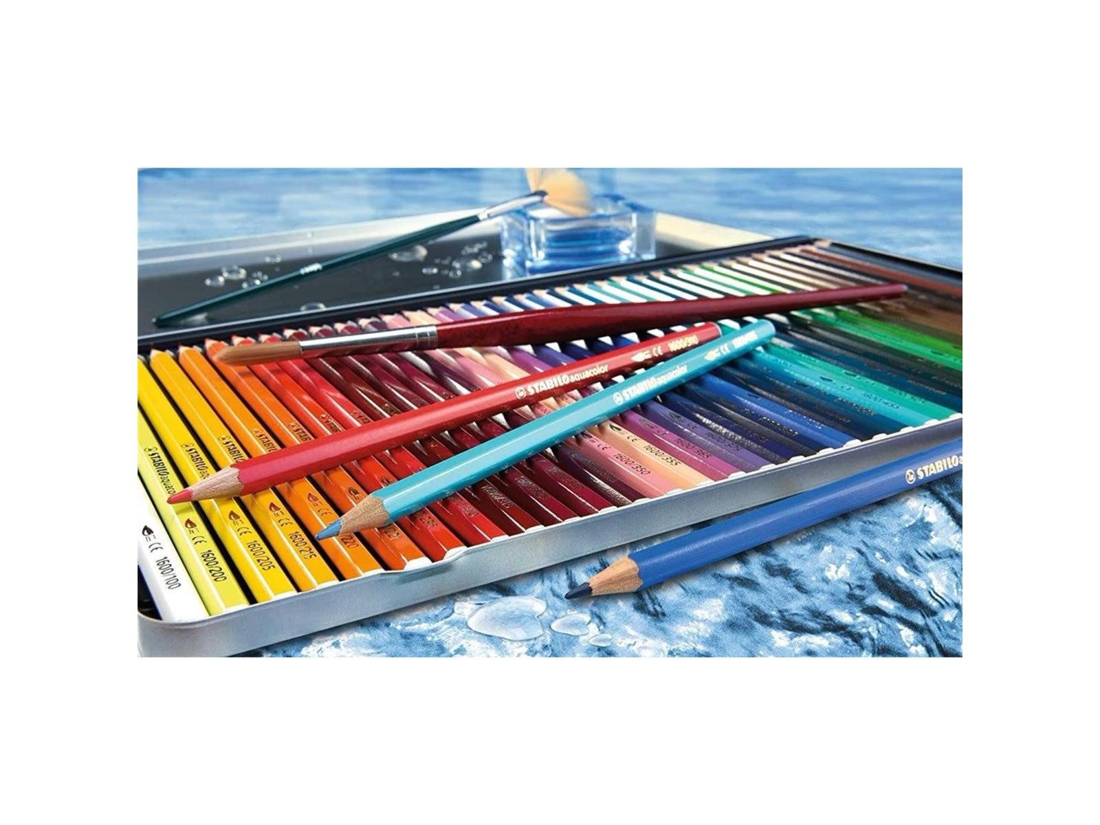 STABILO Aquarellstifte STABILO aquacolor ARTY Aquarell-Farbstift - 24er Set – Bild 3 von 5
