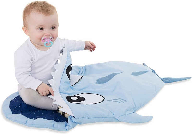 all Kids United Babyschlafsack Kinder-Schlafsack aus Baumwolle (ab 2 Jahren), Strampler Fußsack Kinderwagen Pucksack