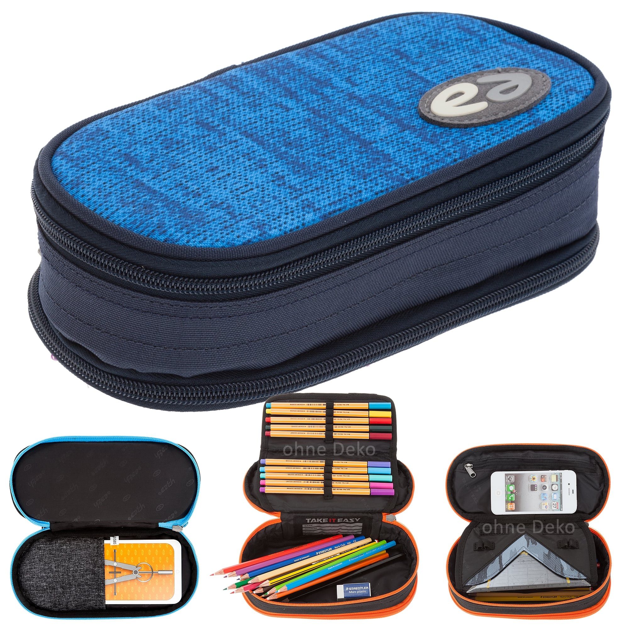 yzea® Federmäppchen Mäppchen Box Federtasche Stifteetui, Schülermäppchen Pe günstig online kaufen