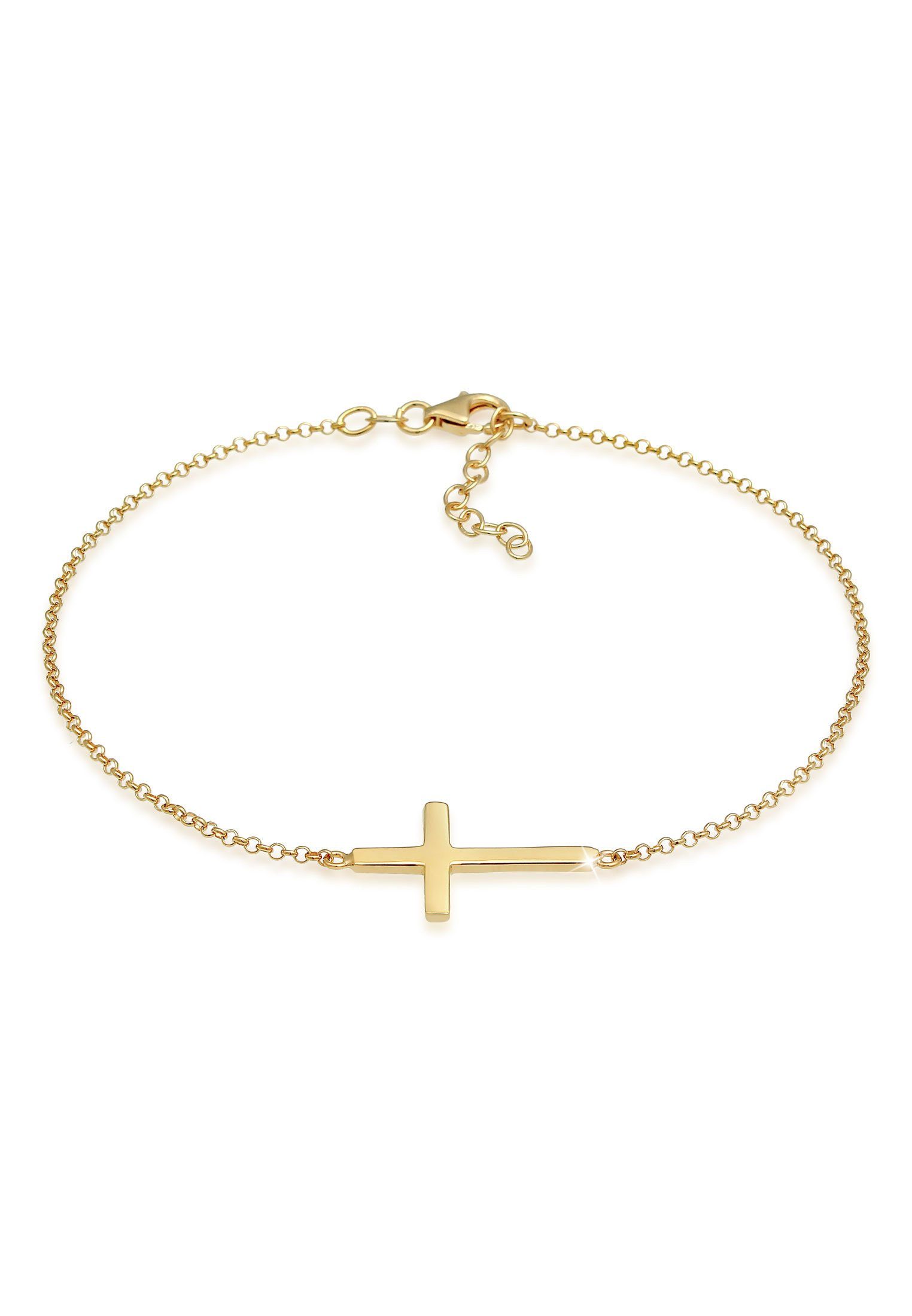 Elli Fußkette Kreuz Religion Glaube Filigran günstig online kaufen