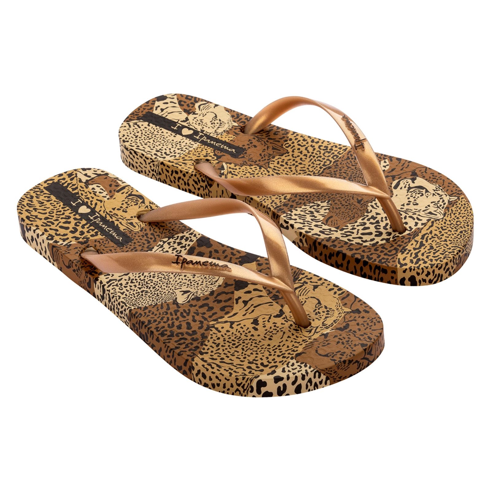 Ipanema Animal Print VI Zehentrenner mit Markenschriftzug auf den Riemchen günstig online kaufen