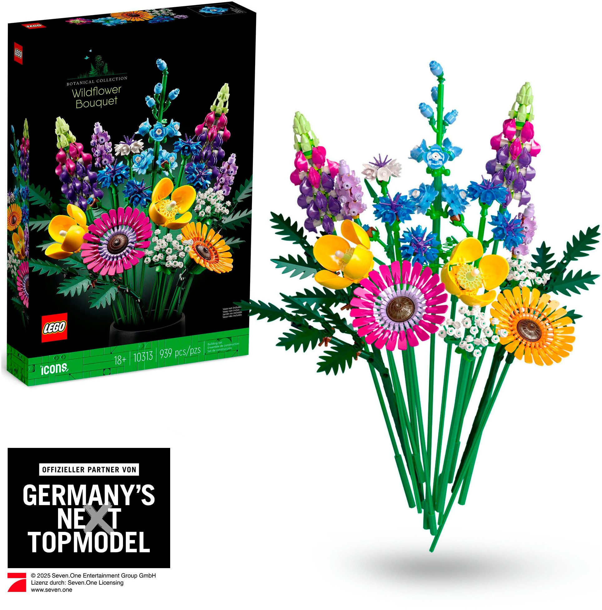 LEGO® Wildblumenstrauß (10313), LEGO® Botanicals Konstruktionsspielsteine, günstig online kaufen