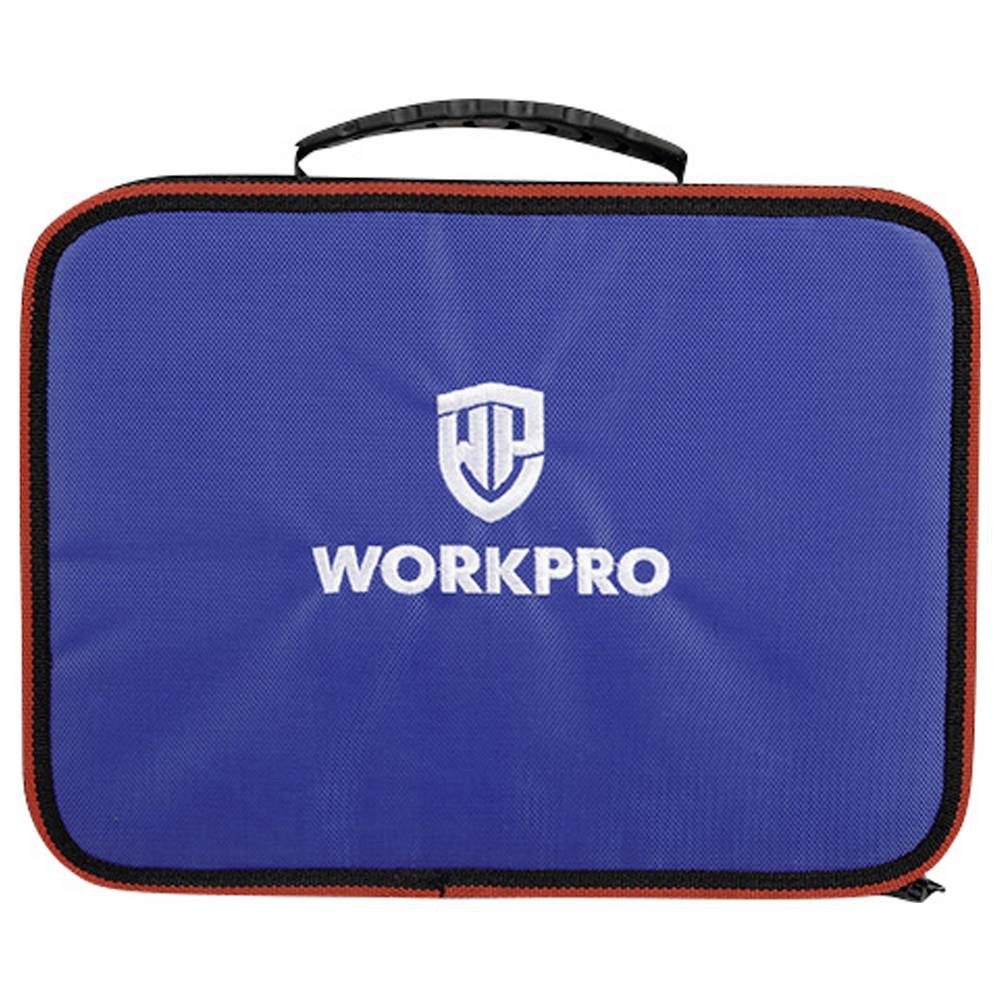 WorkPro Werkzeugset Werkzeugset Heimwerker, Universal, Techniker in Tasche 100teilig