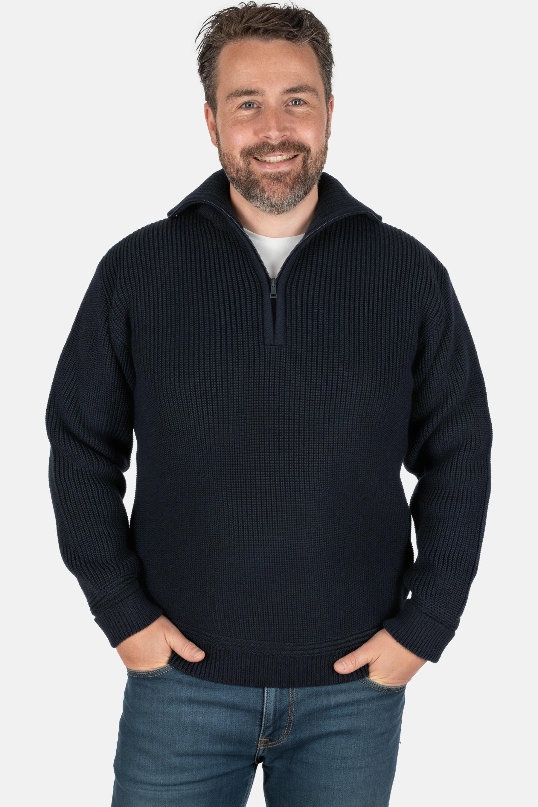 HANSEHELD Troyer Herren Troyer Schurwolle - Made in Germany günstig online kaufen