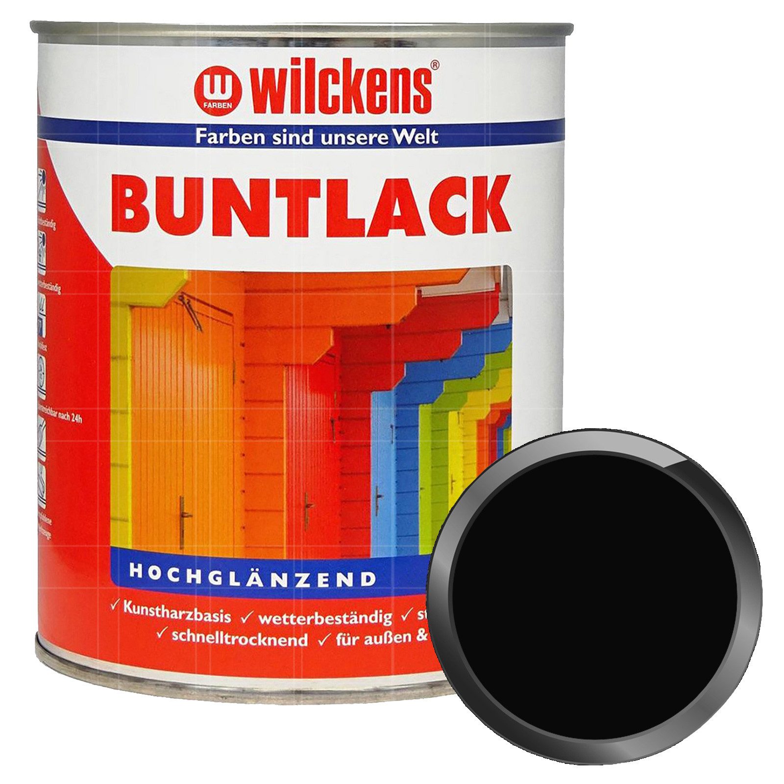 Wilckens Farben Lack Buntlack hochglänzend - 2.5 Liter