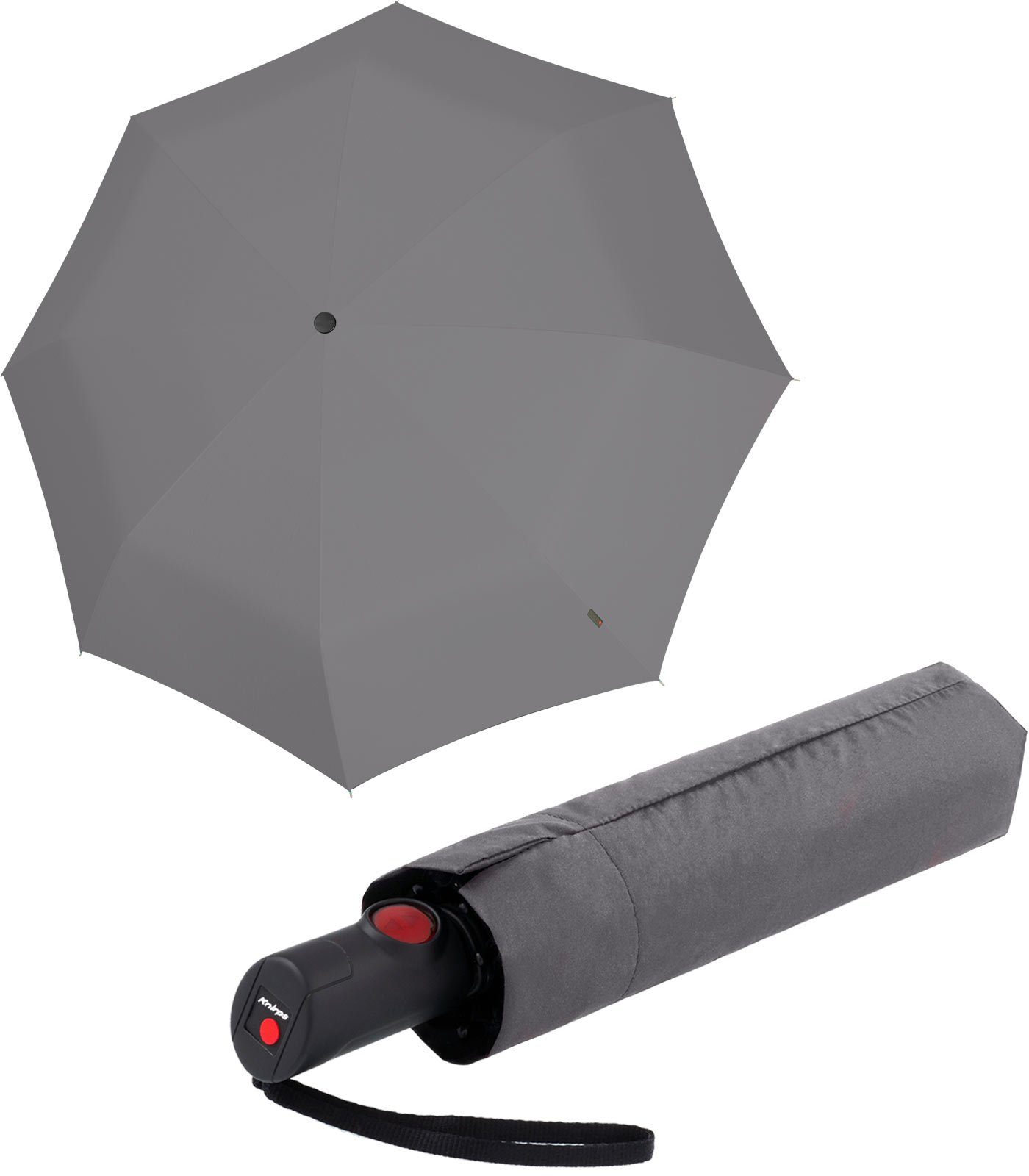 stabil leicht Duomatic Rock und Auf-Zu-Automatik, Solid Knirps® C.205 medium Taschenregenschirm