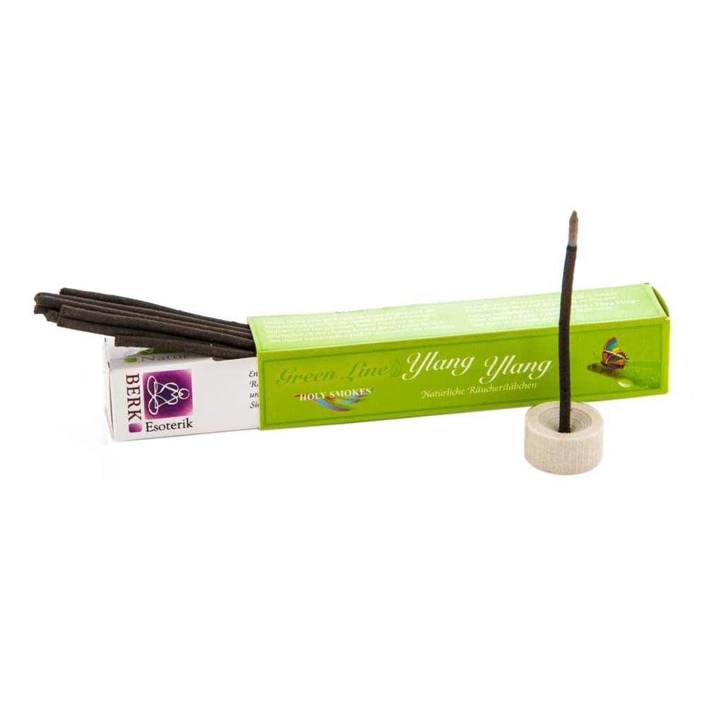 Raumduft Holy Smokes Green Line Räucherstäbchen - Ylang Ylang 10g