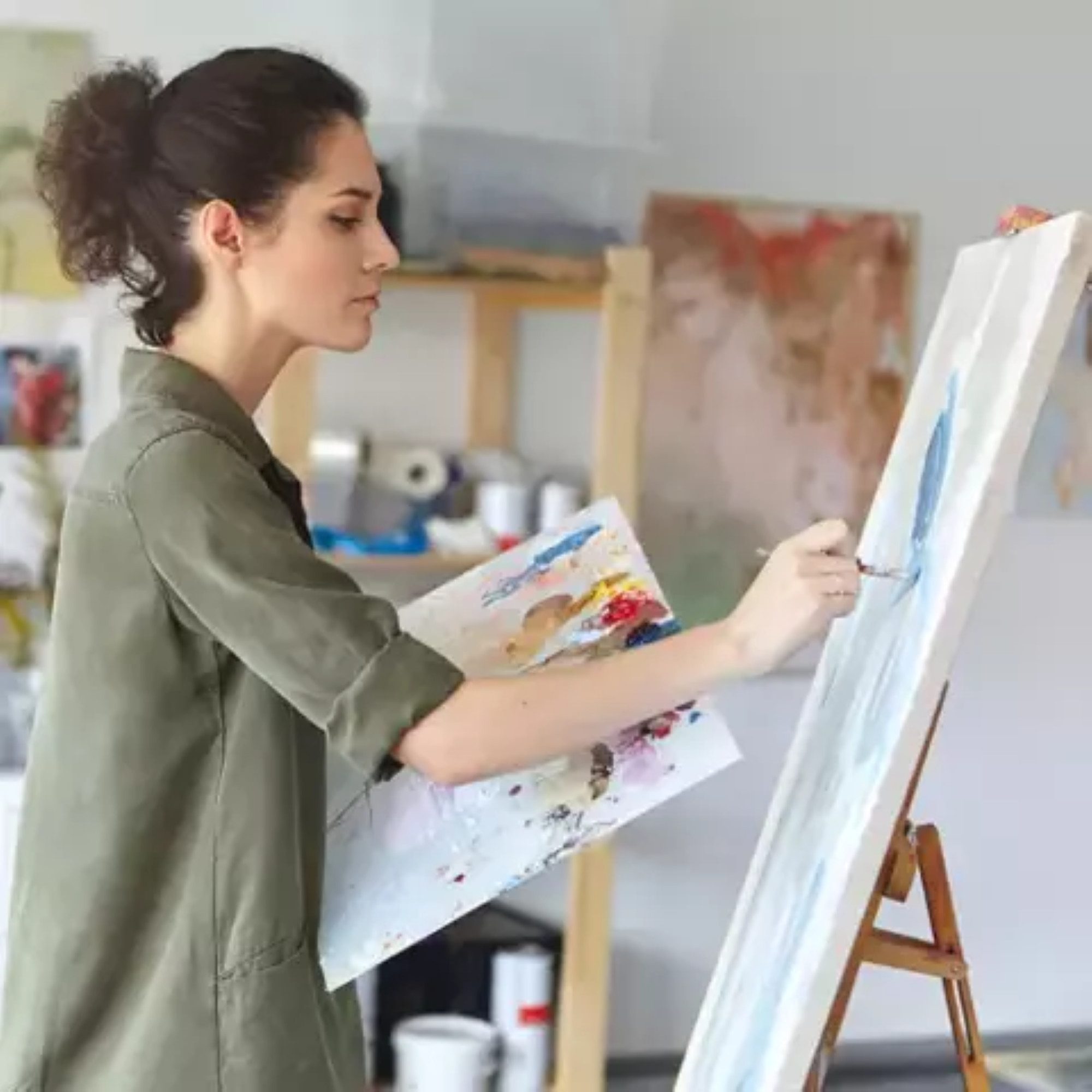 MAALEO Acrylfarbe Künstlerqualität Acrylfarben Set - 24/12 Farben à 12 ml, Lebendige Farben, geruchs- und ungiftig, wasserfest, leicht mischbar