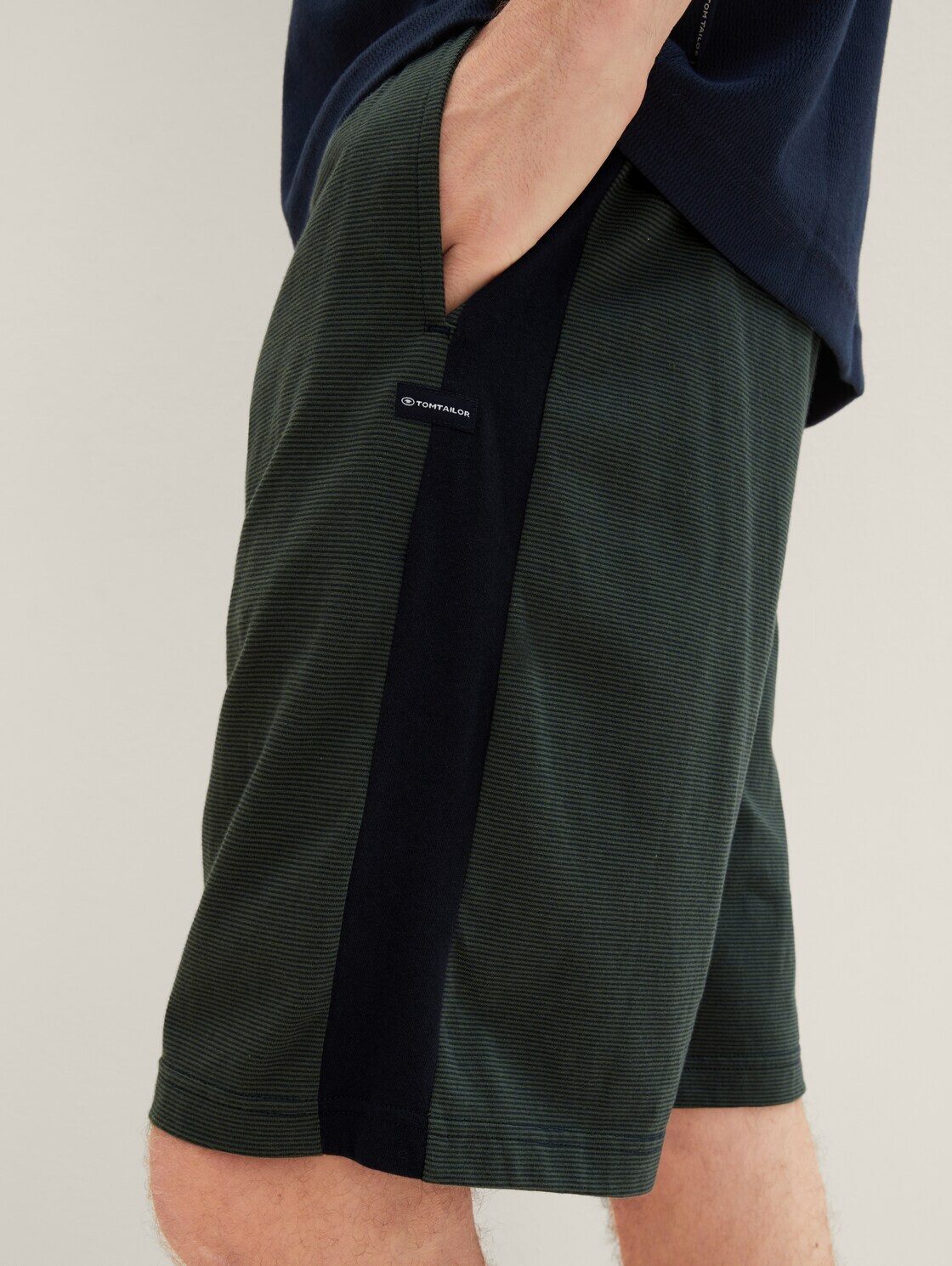 TOM TAILOR Pyjamashorts Unterwäsche Pyjama-Hose aus Baumwolle