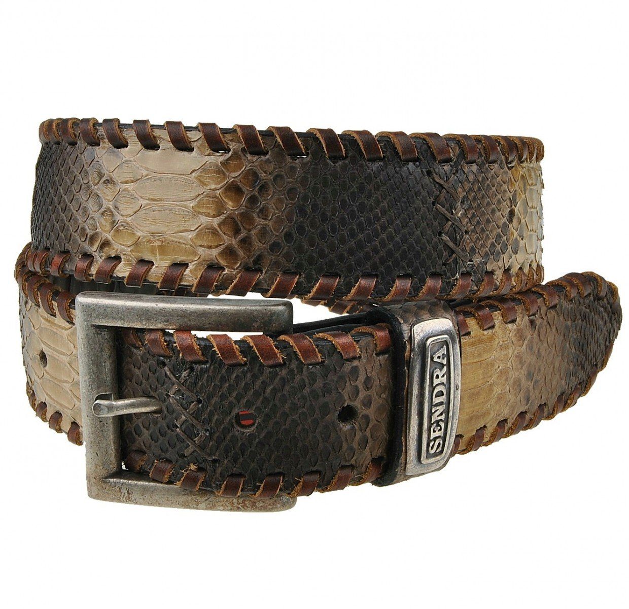 Sendra Boots Ledergürtel 1009-Python Barr. Fantasia günstig online kaufen