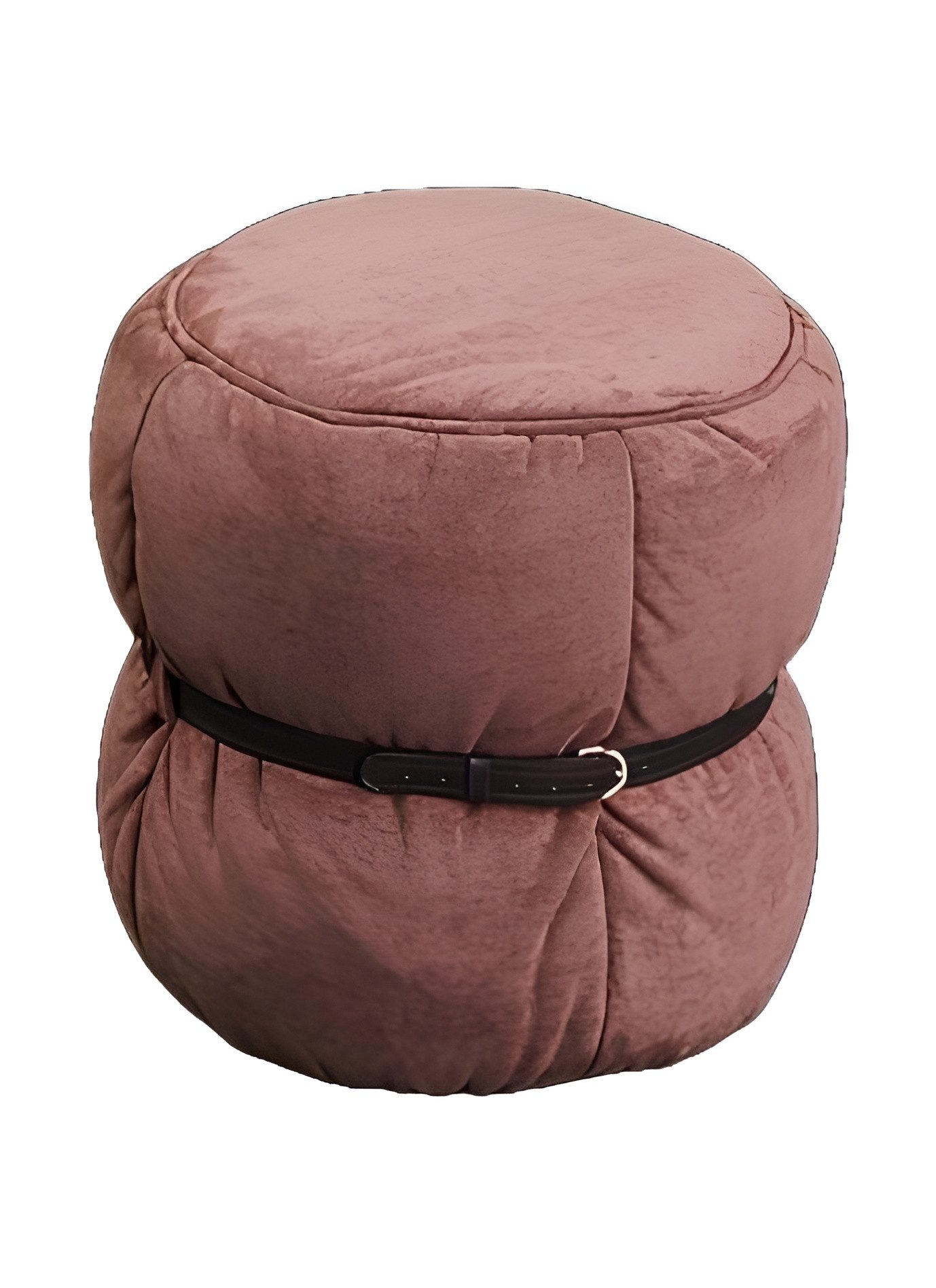 Xlmoebel Hocker Moderne runder Design-Fußhocker aus Stoff für das Wohnzimmer (Hocker), Hergestellt in Europa