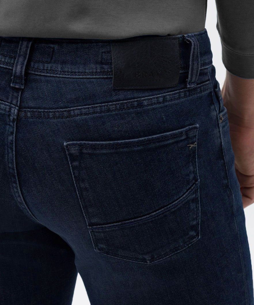 Brax 5-Pocket-Jeans Authentic Flex Deep Organic Cadiz Blue Used Denim