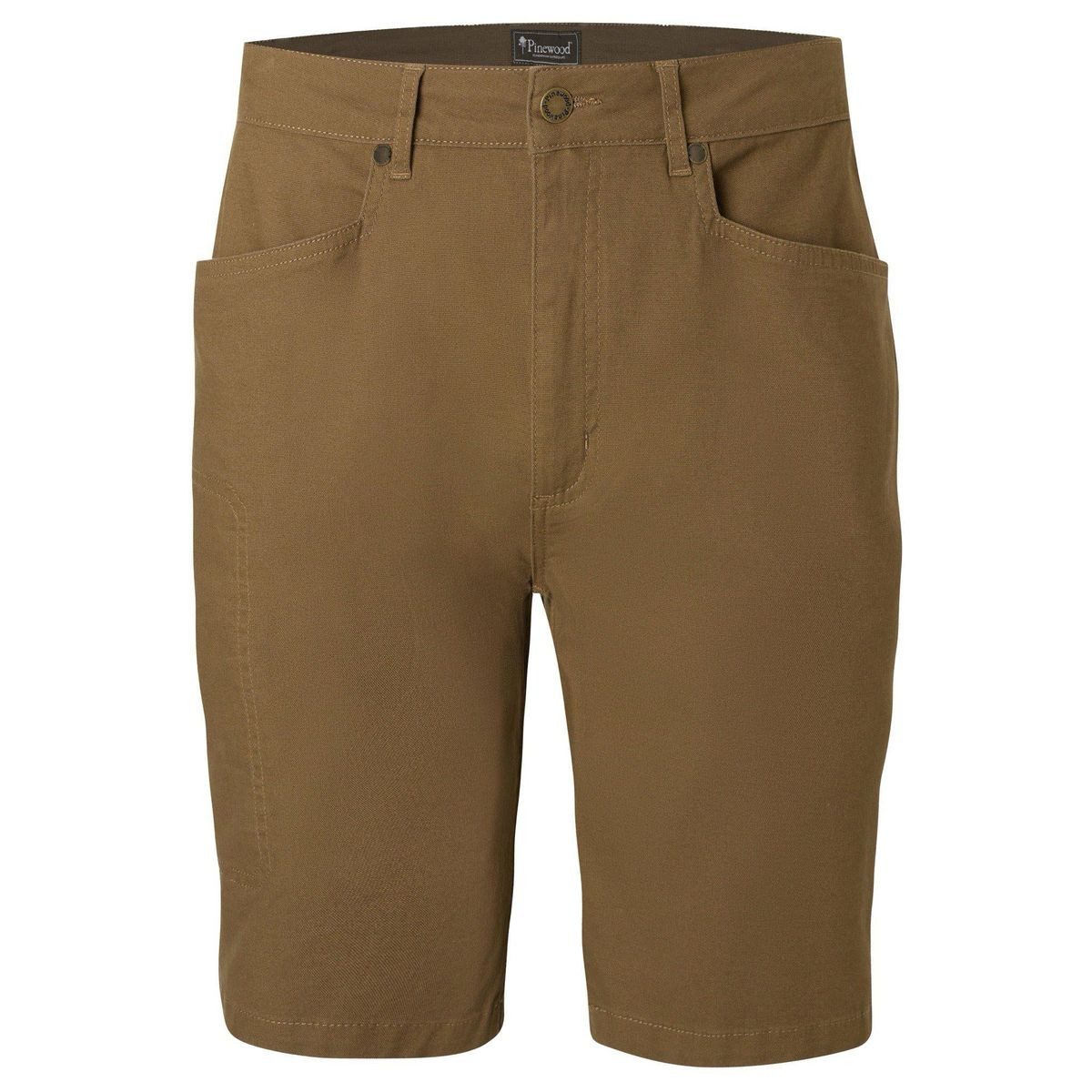Pinewood Shorts Värnamo Vintage Canvas Shorts Strapazierfähige und stilvolle Herrenshorts mit 4-Wege-Stretch und