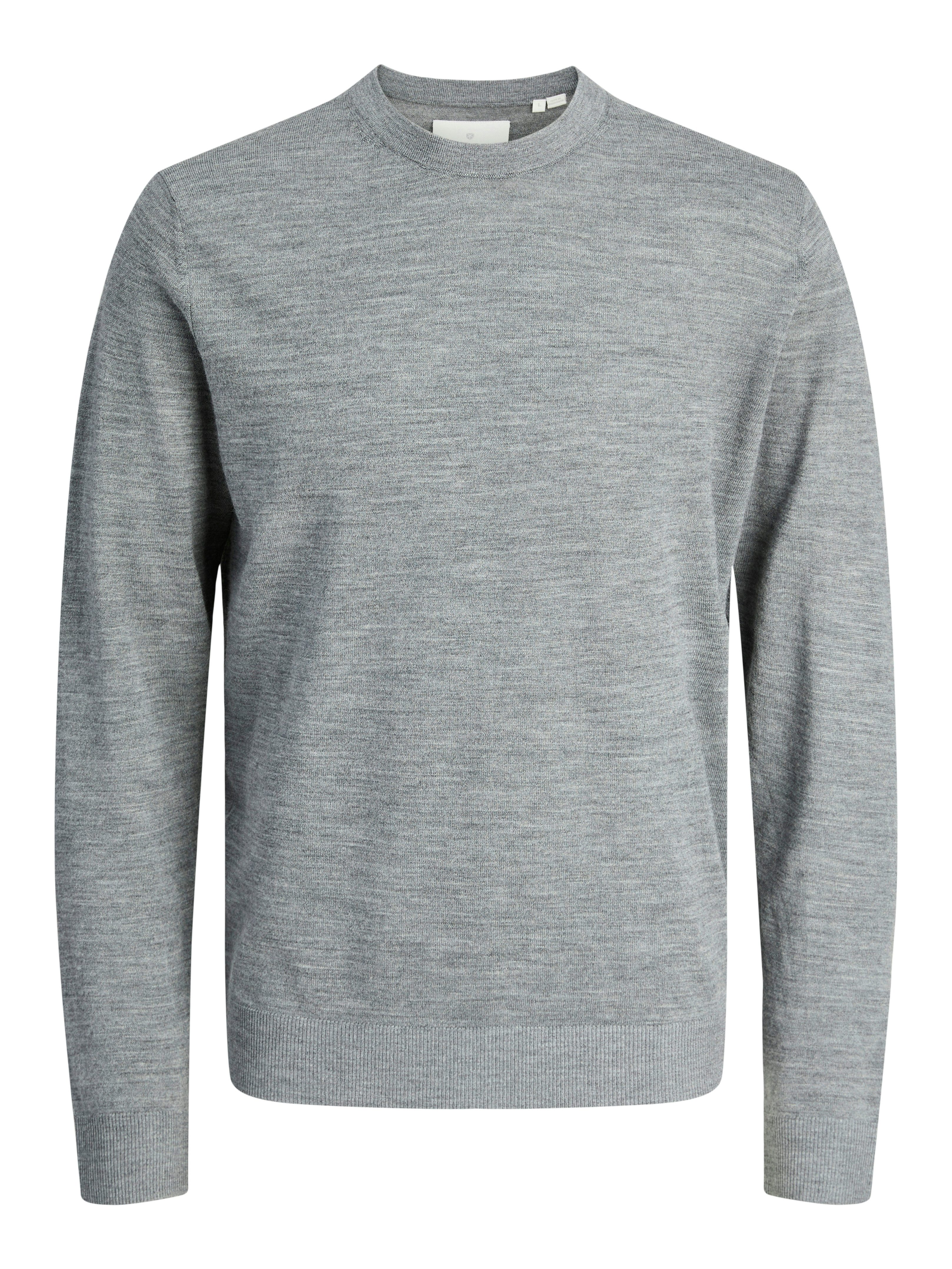 Rundhalspullover JPRBLAMARK MERINO KNIT CREW NECK LN
