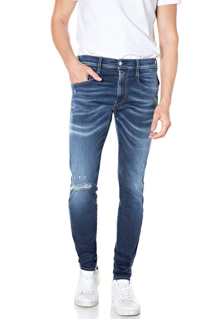 Replay Slim-fit-Jeans ANBASS darkblue | Slim-Fit Jeans