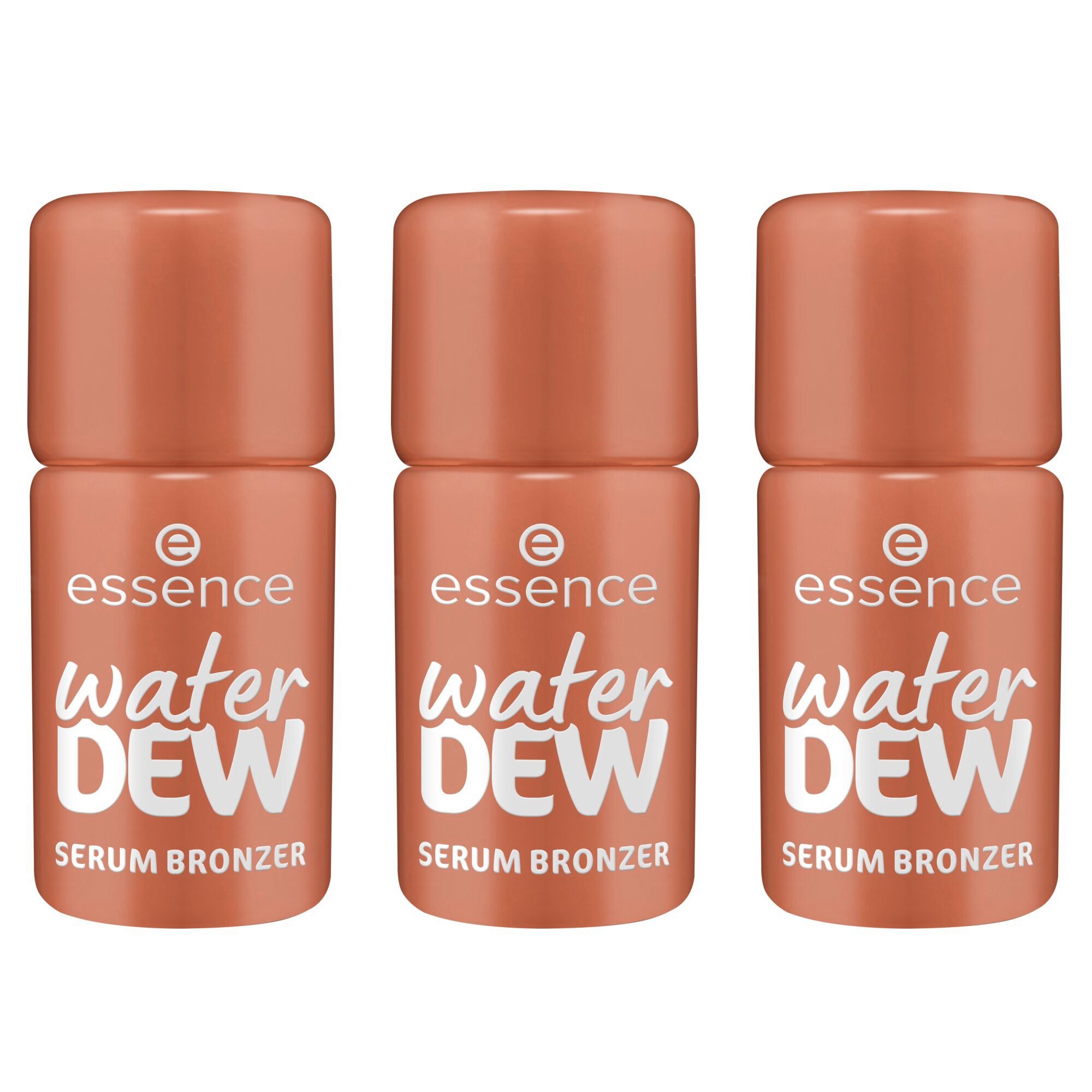 Essence Bronzer water DEW Serum Bronzer, 3-tlg.