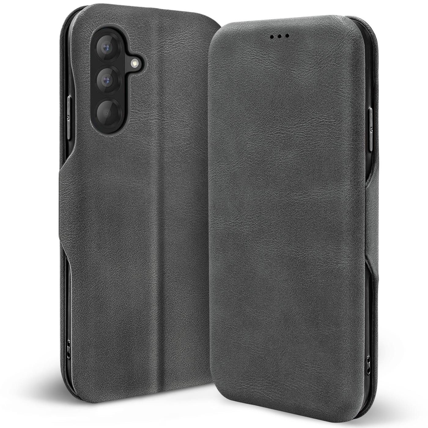 CoolGadget Handyhülle Business Premium Hülle Für Samsung Galaxy A57 5G 6,7 Zoll, Handy Tasche mit Kartenfach für Samsung A57 5G Schutzhülle