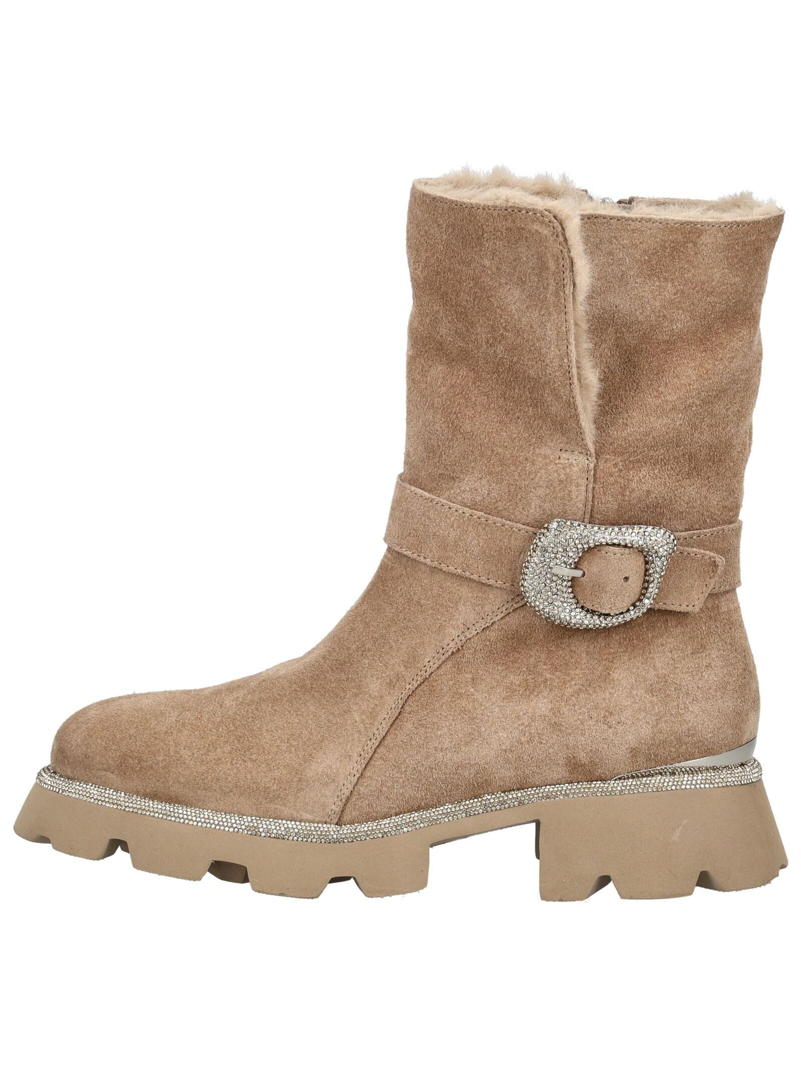 Alma en Pena ALMA EN PENA Stiefelette Veloursleder Stiefelette günstig online kaufen