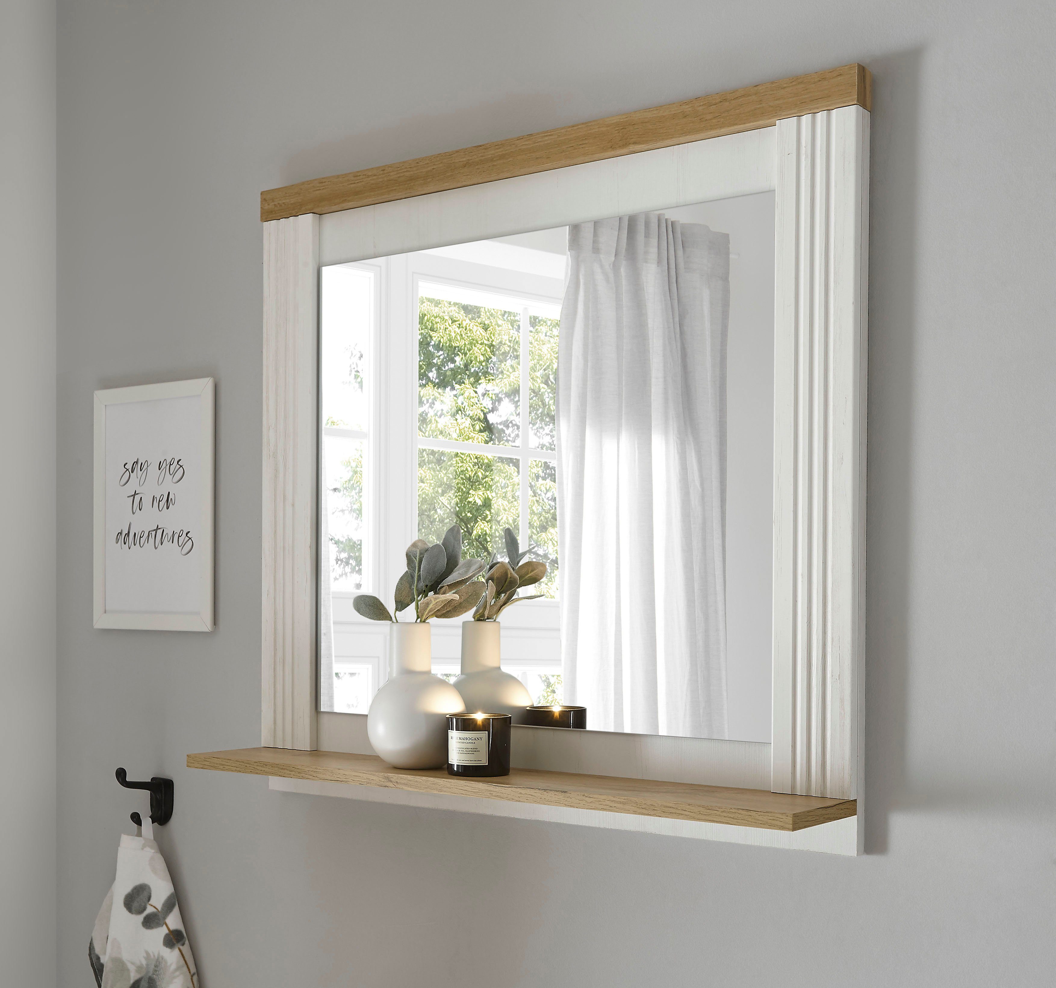 Home affaire Wandspiegel "WESTMINSTER", im romantischen Landhausstil günstig online kaufen