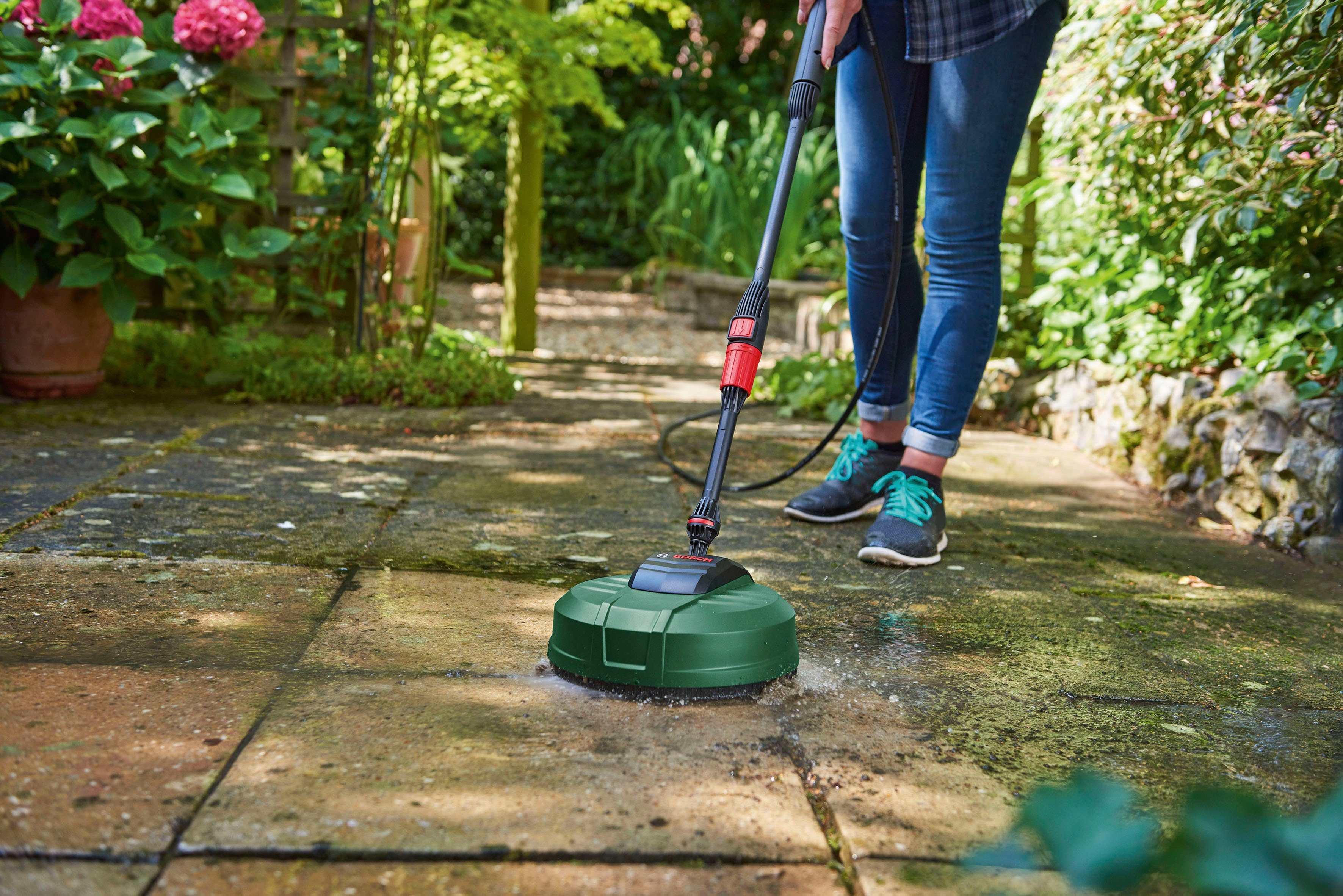 Bosch Home & Garden Flächenreiniger Terrassenreiniger Aquasurf 250