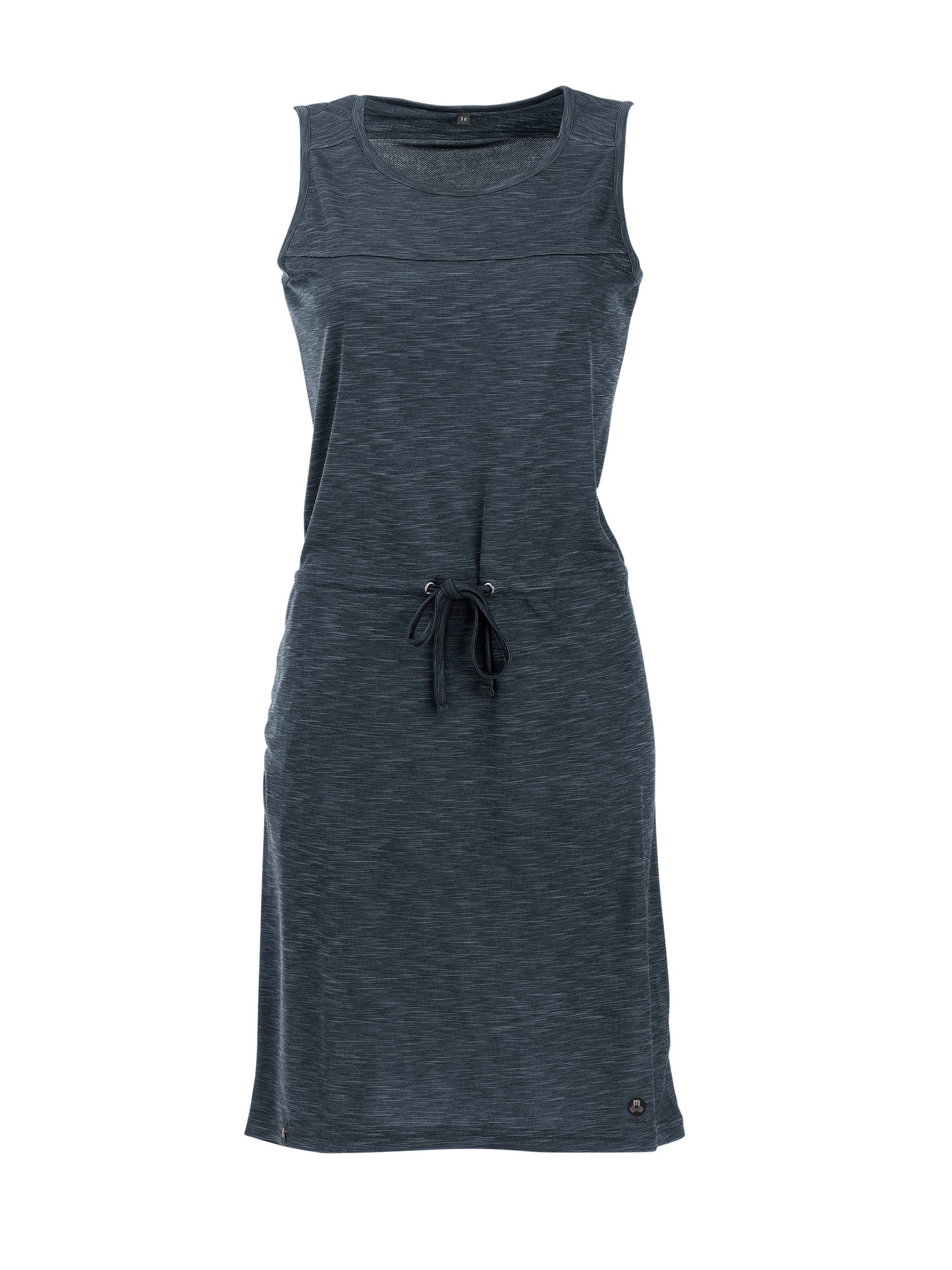Maul Sport® Midikleid Maul Retail Service Triberg Fresh Kleid melange mykonos blue