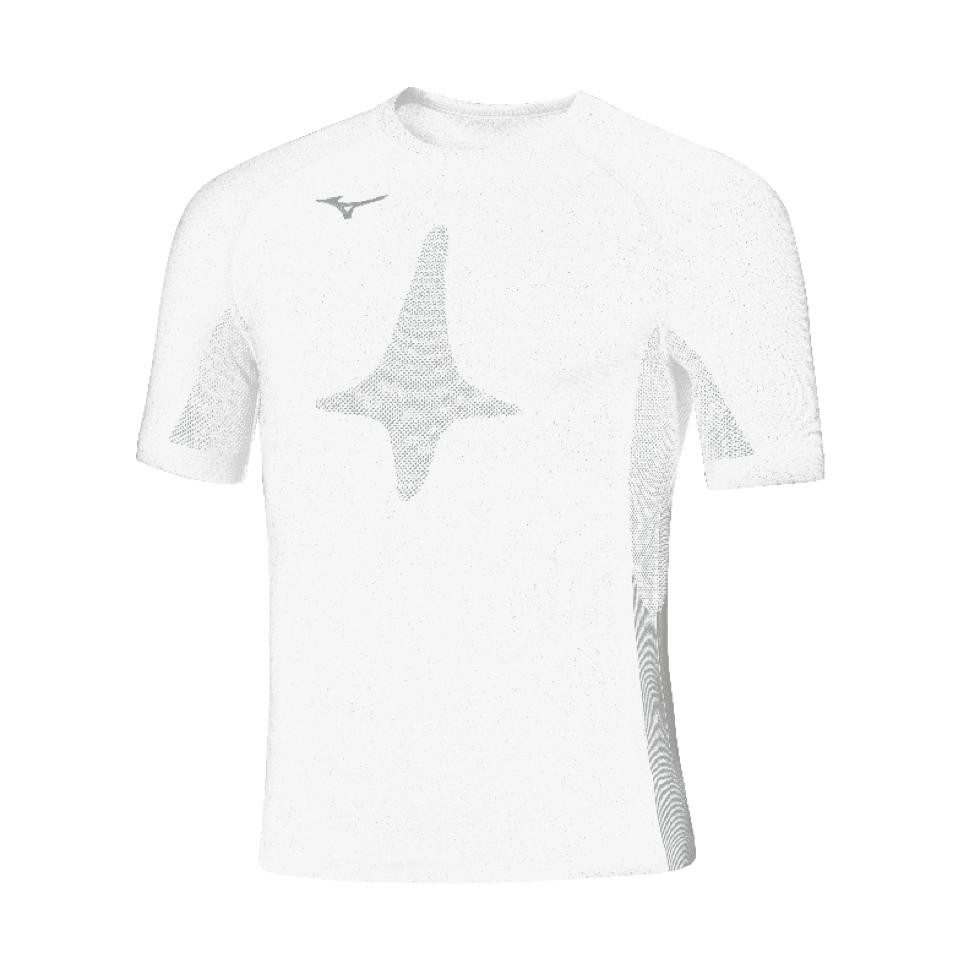 Mizuno Trainingsjacke Herren Team Short Sleeve Underwear Kurzarm Shirt