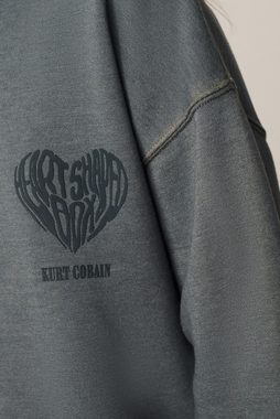 Next Sweatshirt Lizenziertes Sweatshirt mit Grafik, Kurt Cobain (1-tlg)