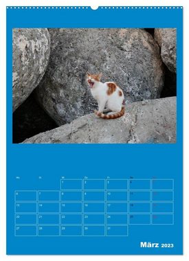 CALVENDO Wandkalender Liebenswertes Griechenland (Premium, hochwertiger DIN A2 Wandkalender 2023, Kunstdruck in Hochglanz)