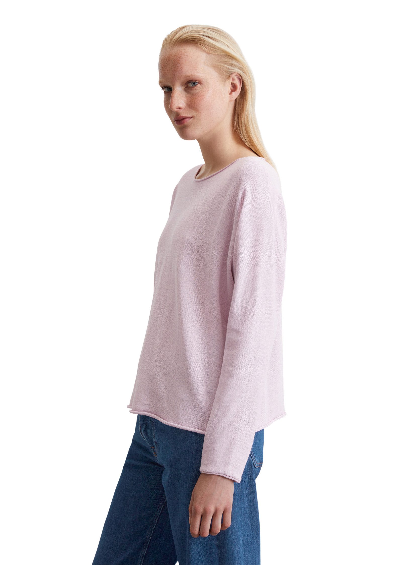 Marc OPolo Strickpullover "aus reinem Baumwollgarn" günstig online kaufen