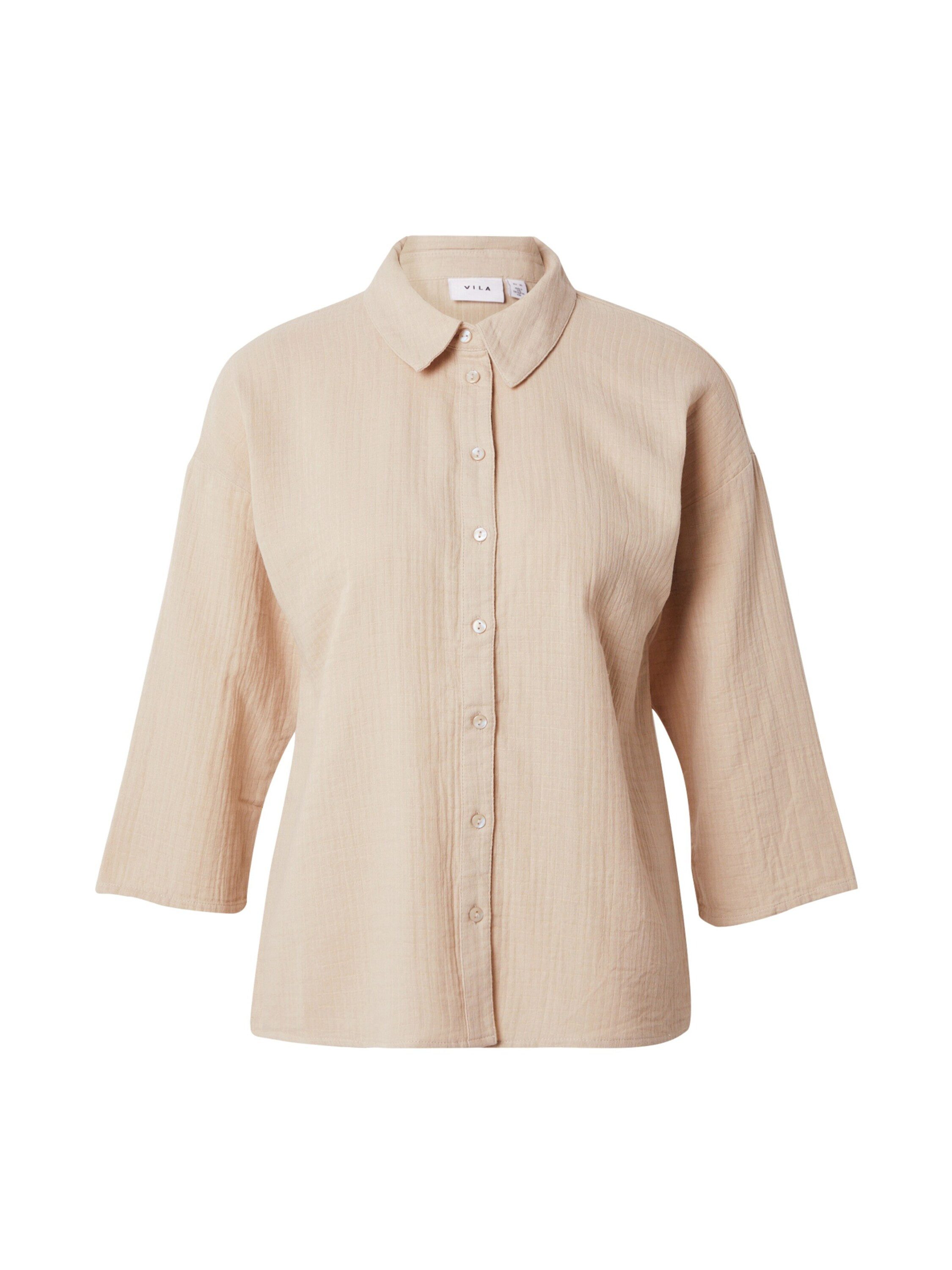 Vila Langarmbluse LANIA (1-tlg) Plain/ohne Details günstig online kaufen